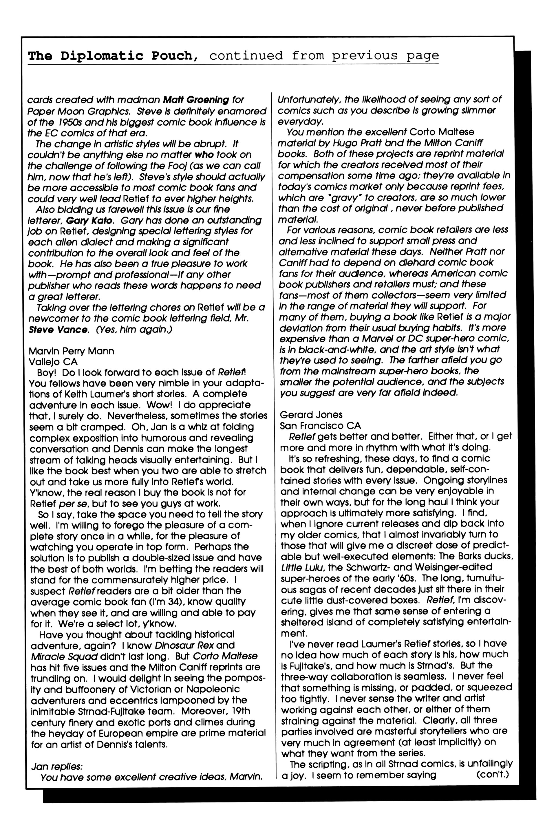 Read online Retief (1987) comic -  Issue #6 - 33