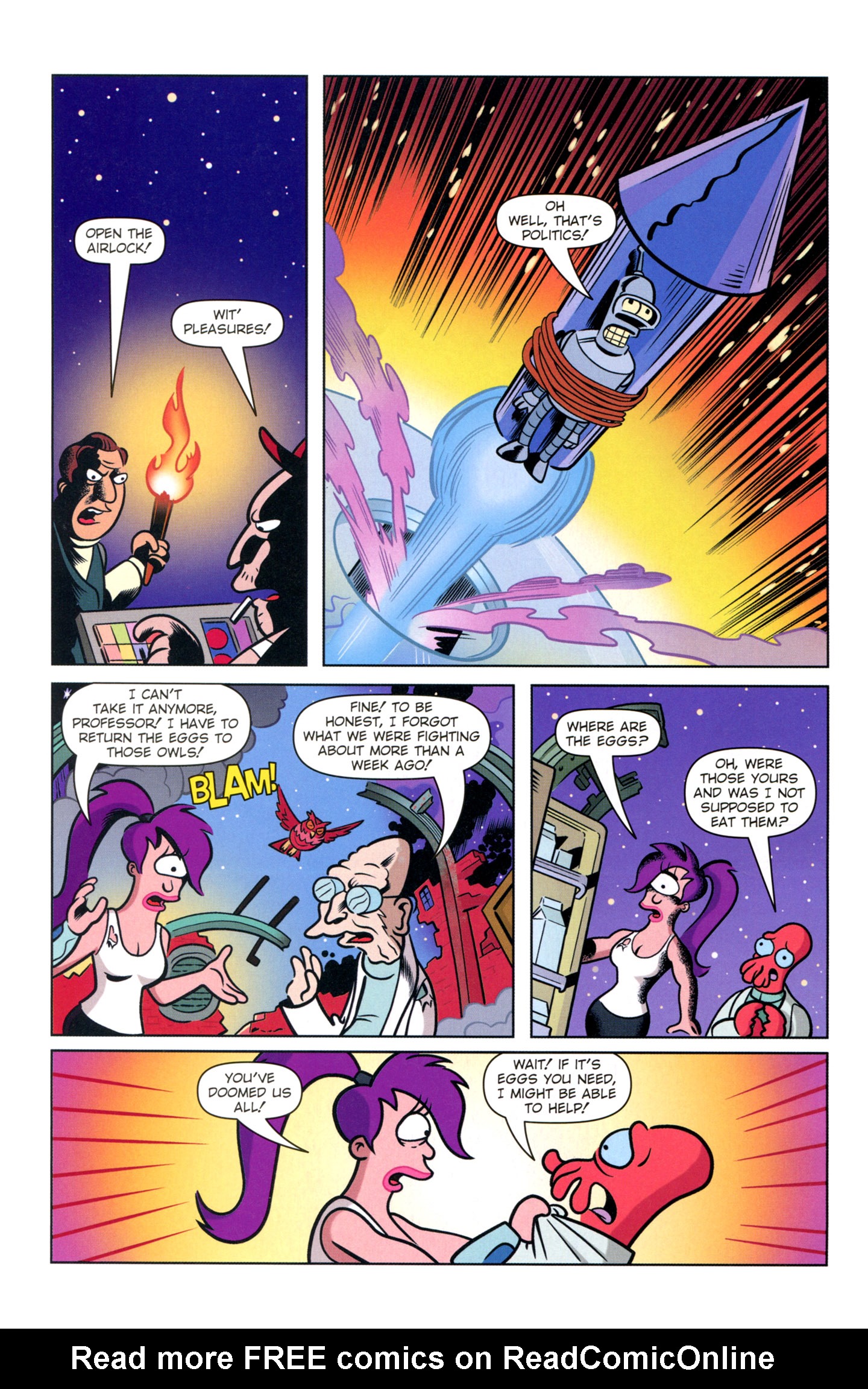 Read online Futurama Comics comic -  Issue #59 - 21
