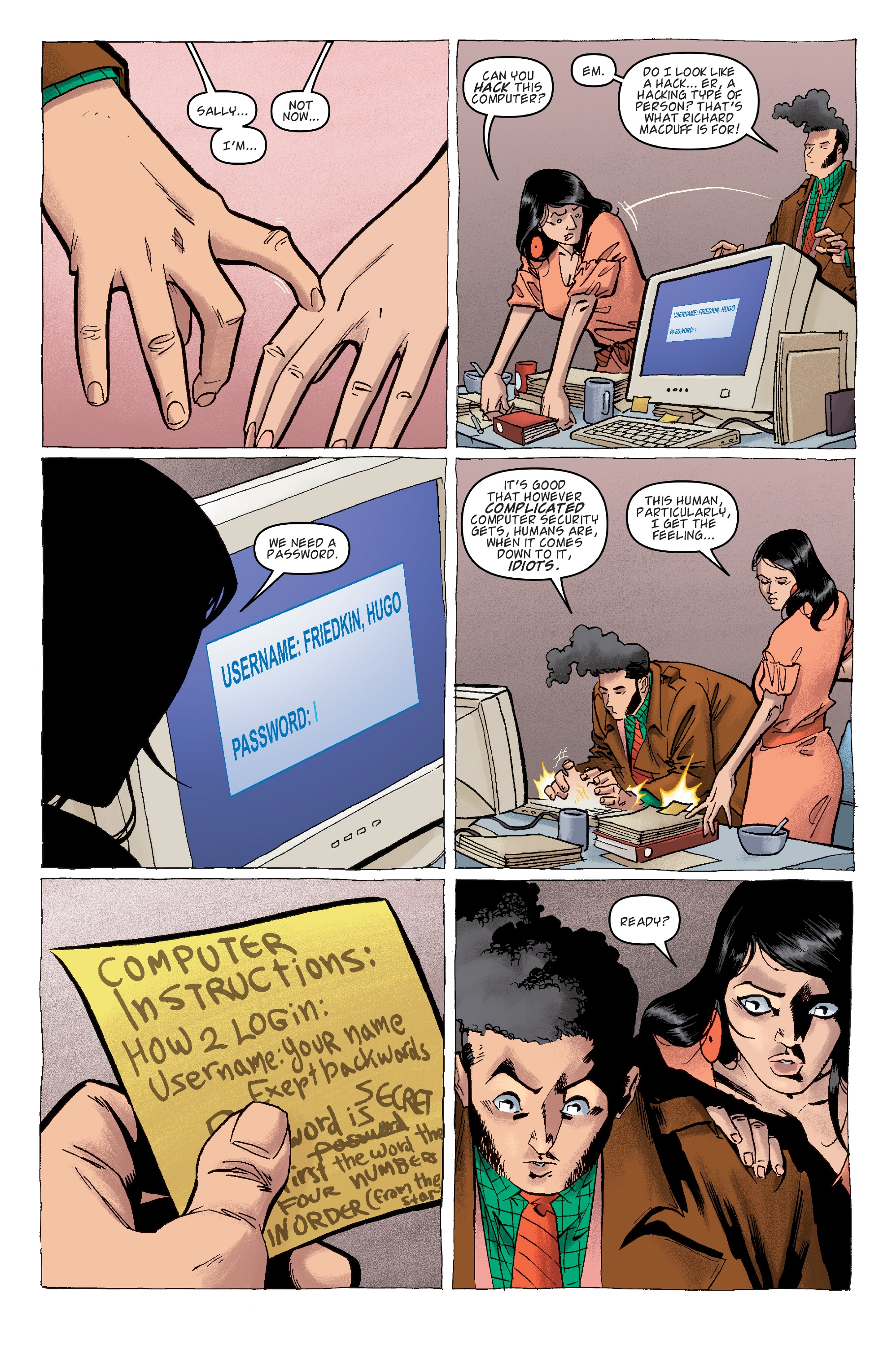 Read online Dirk Gently's Holistic Detective Agency: The Salmon of Doubt comic -  Issue # TPB 2 - 39