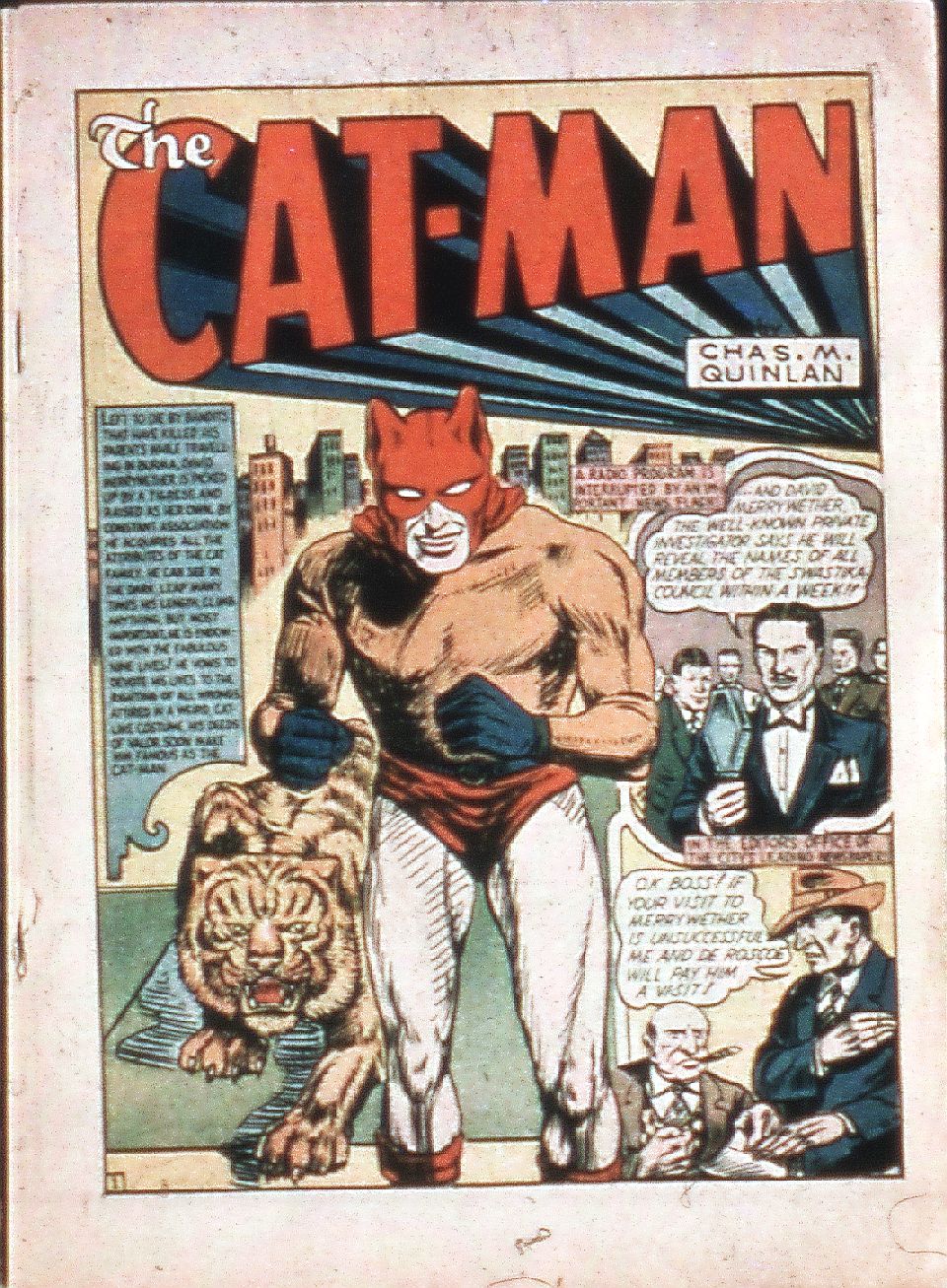 Read online Cat-Man Comics comic -  Issue #4 - 3