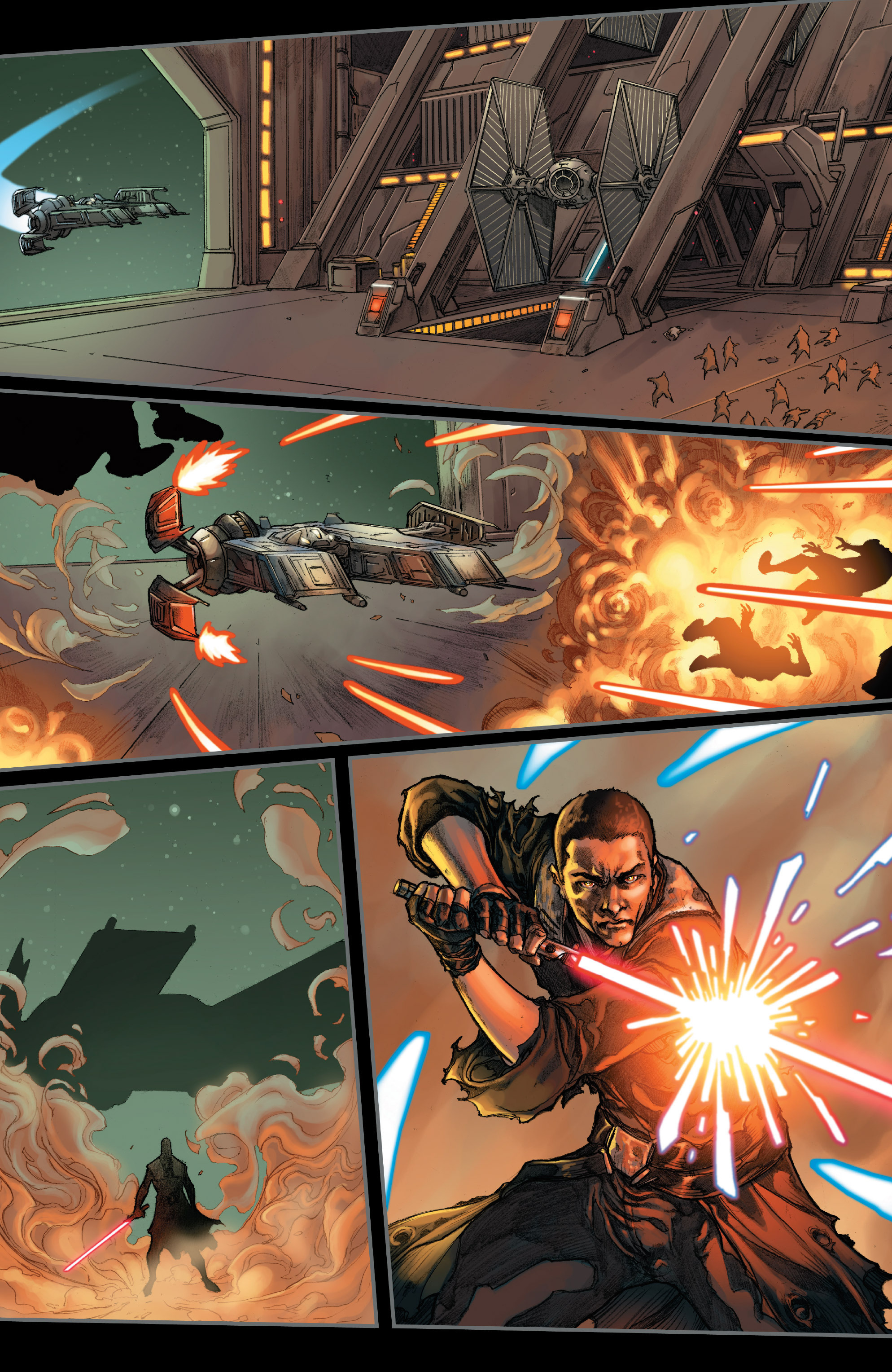 Read online Star Wars: The Force Unleashed comic -  Issue # Full - 23