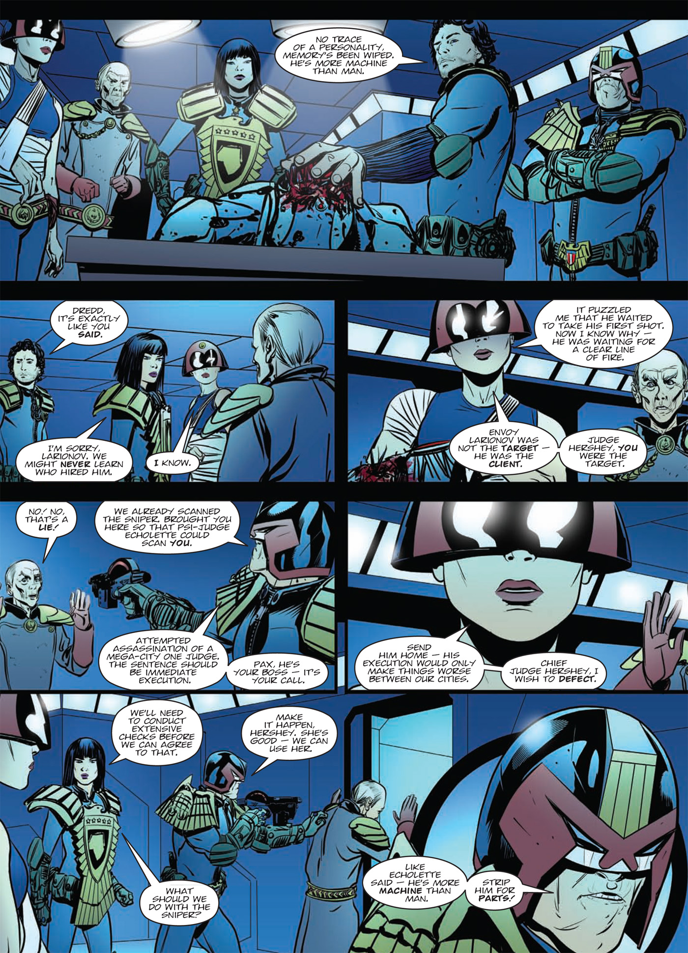 Read online Judge Dredd: Day of Chaos: Fallout comic -  Issue # TPB (Part 2) - 20