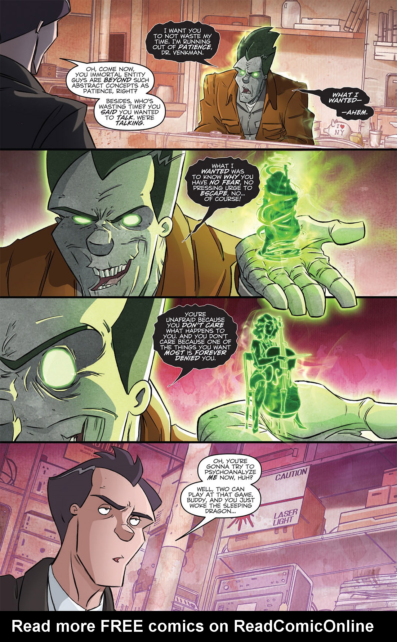 Read online Ghostbusters (2011) comic -  Issue #7 - 13