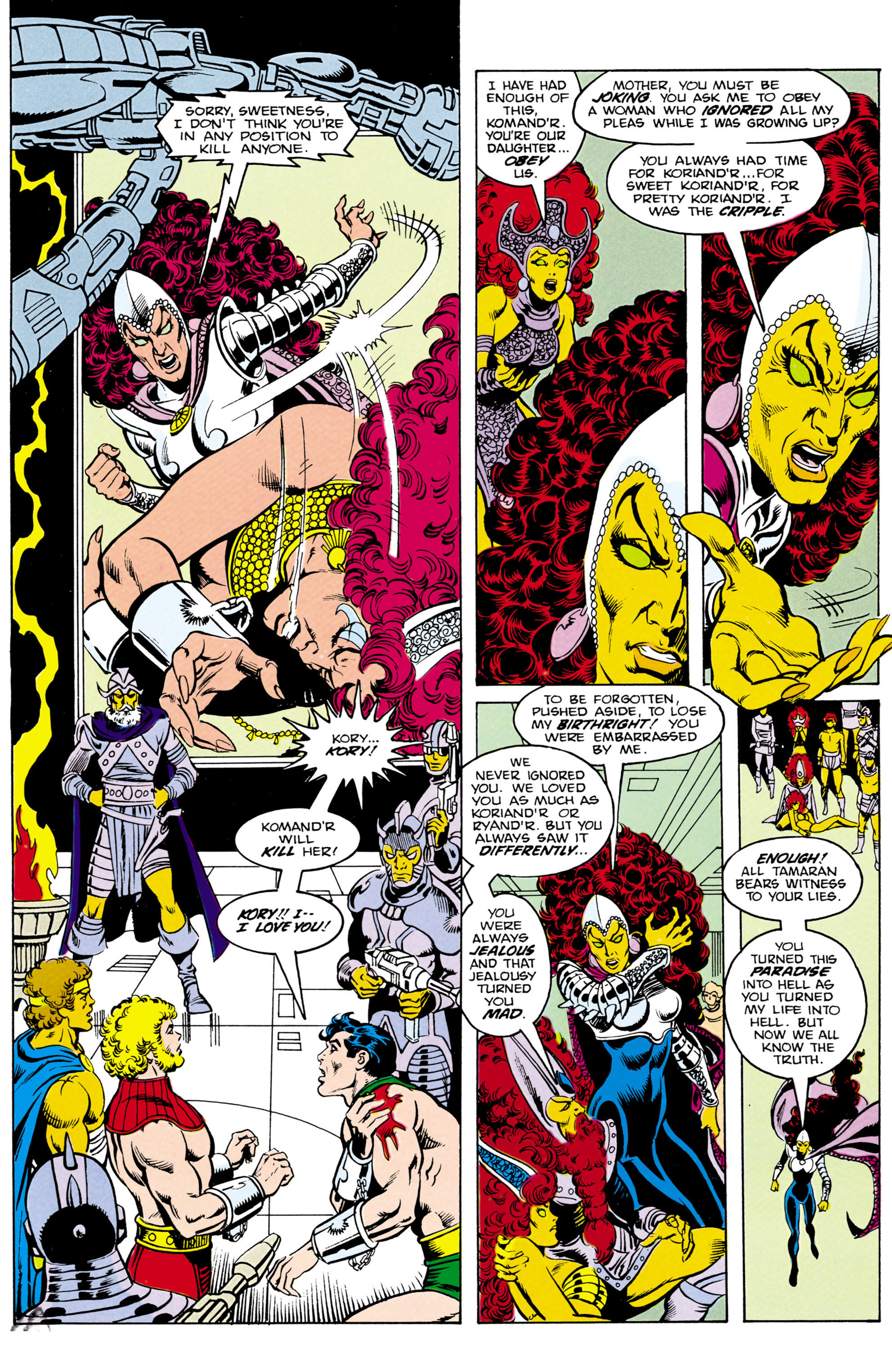 Read online The New Teen Titans (1984) comic -  Issue #17 - 25