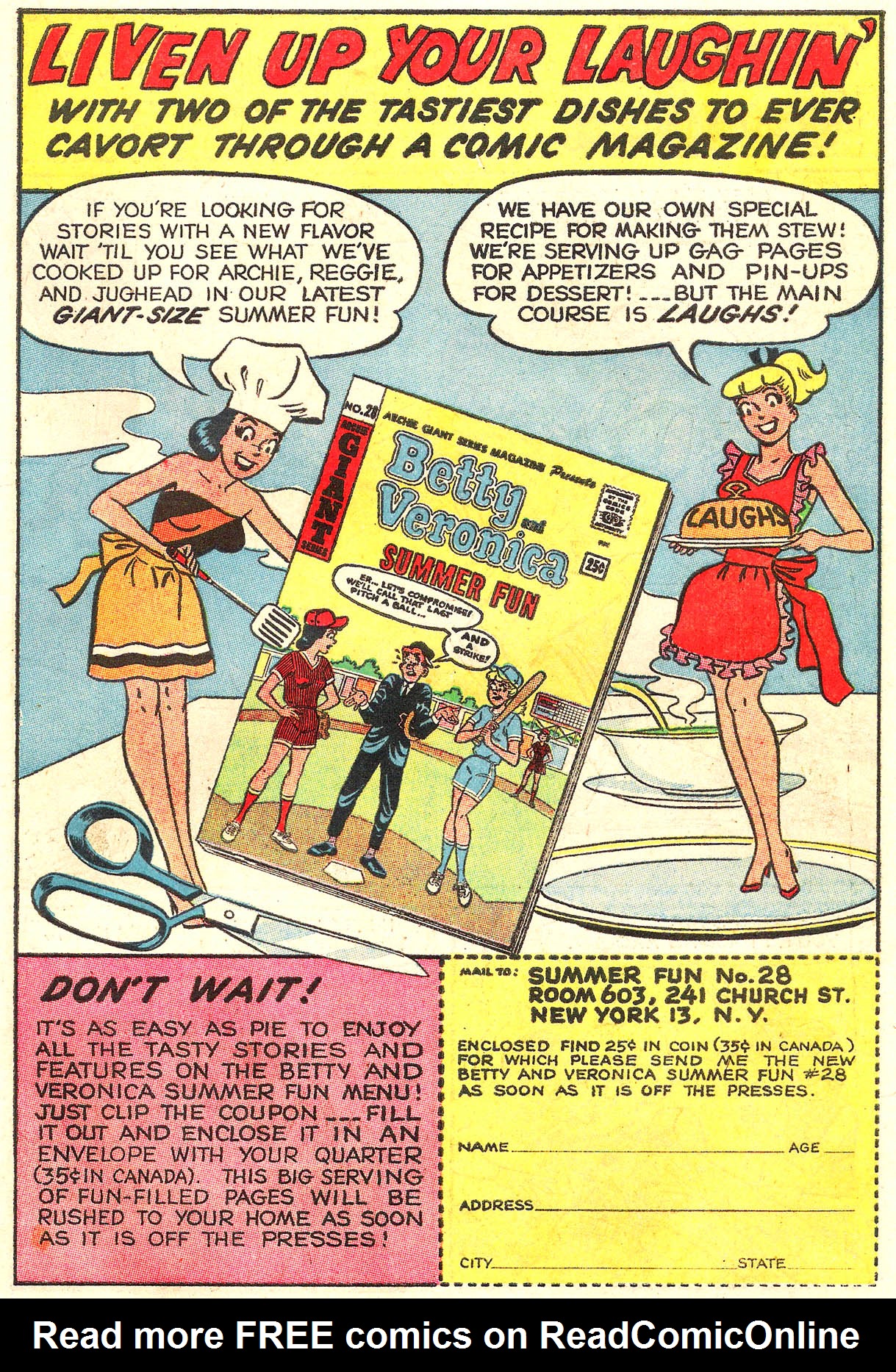 Read online Archie's Girls Betty and Veronica comic -  Issue #104 - 19