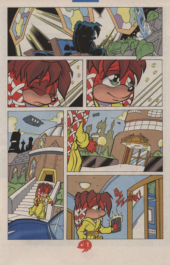 Read online Knuckles the Echidna comic -  Issue #16 - 5