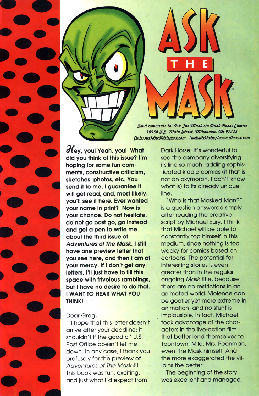 Read online Adventures Of The Mask comic -  Issue #3 - 26