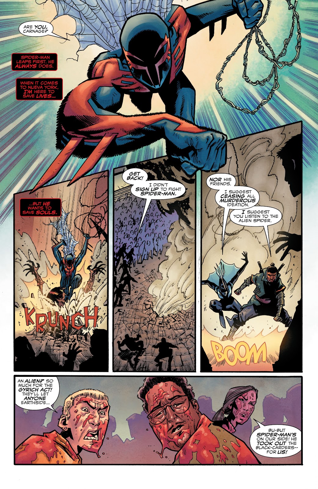 Spider-Man 2099: Dark Genesis issue 3 - Page 10