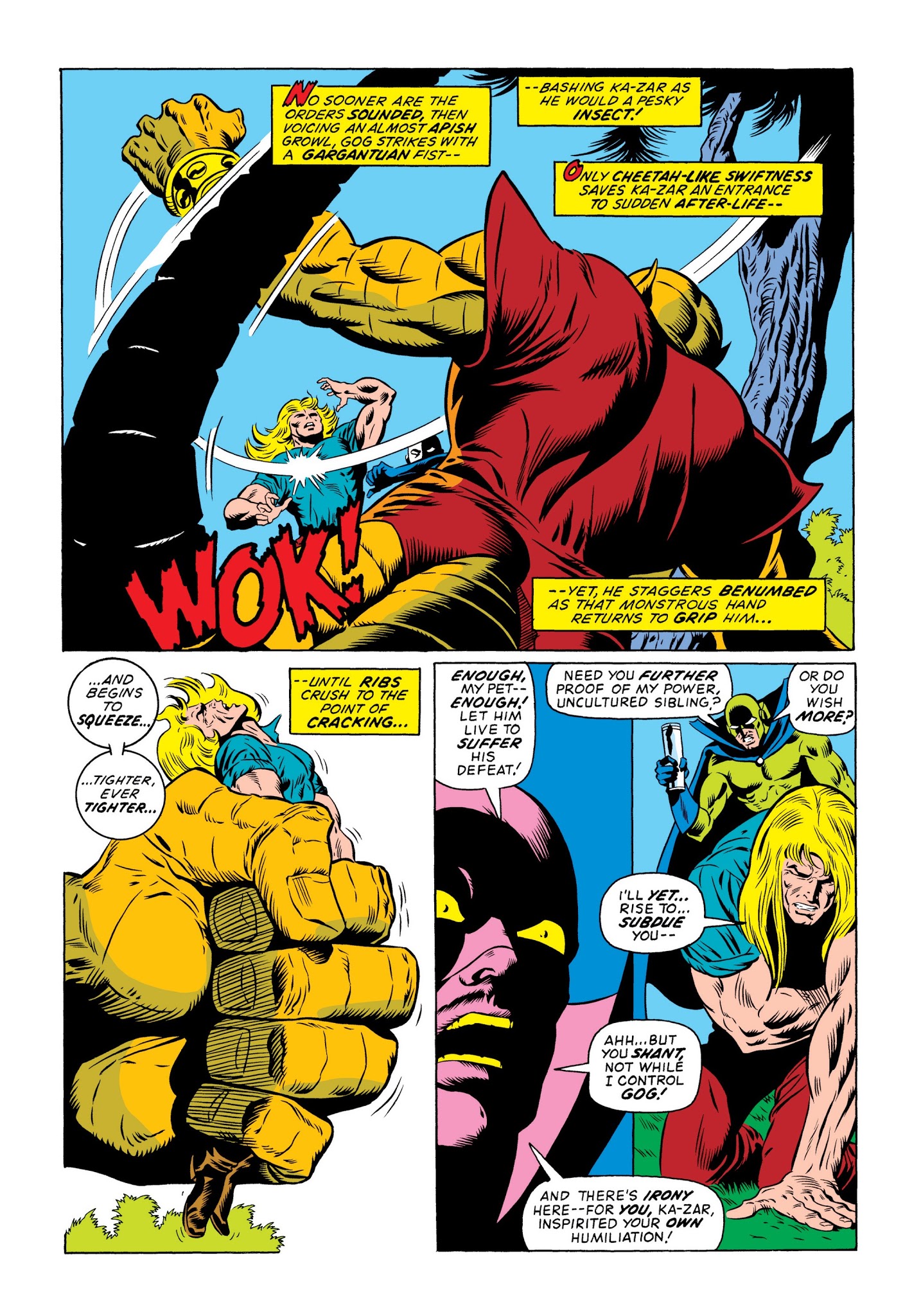Read online Marvel Masterworks: Ka-Zar comic -  Issue # TPB 2 (Part 1) - 36
