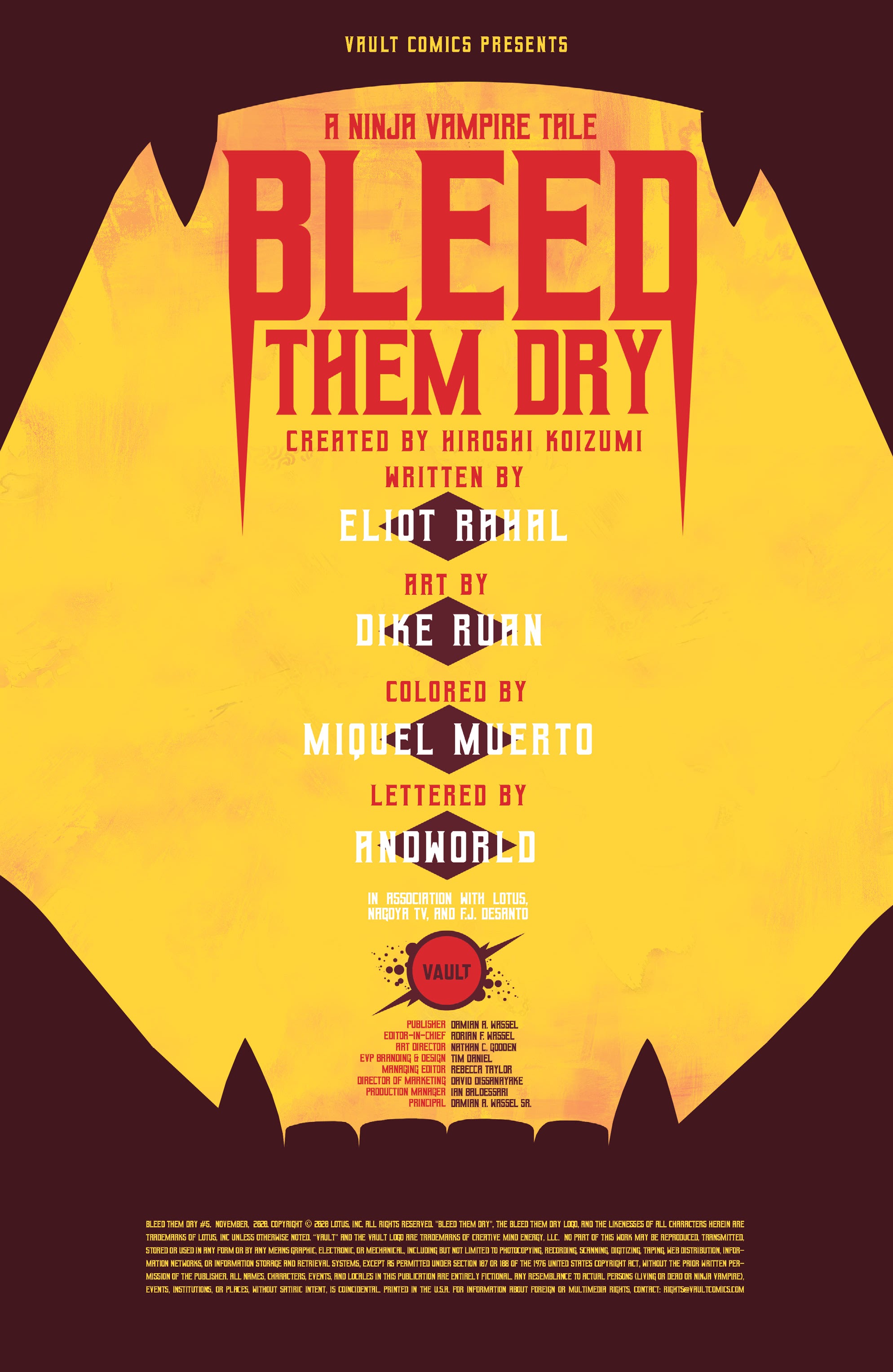 Read online Bleed Them Dry comic -  Issue #5 - 2