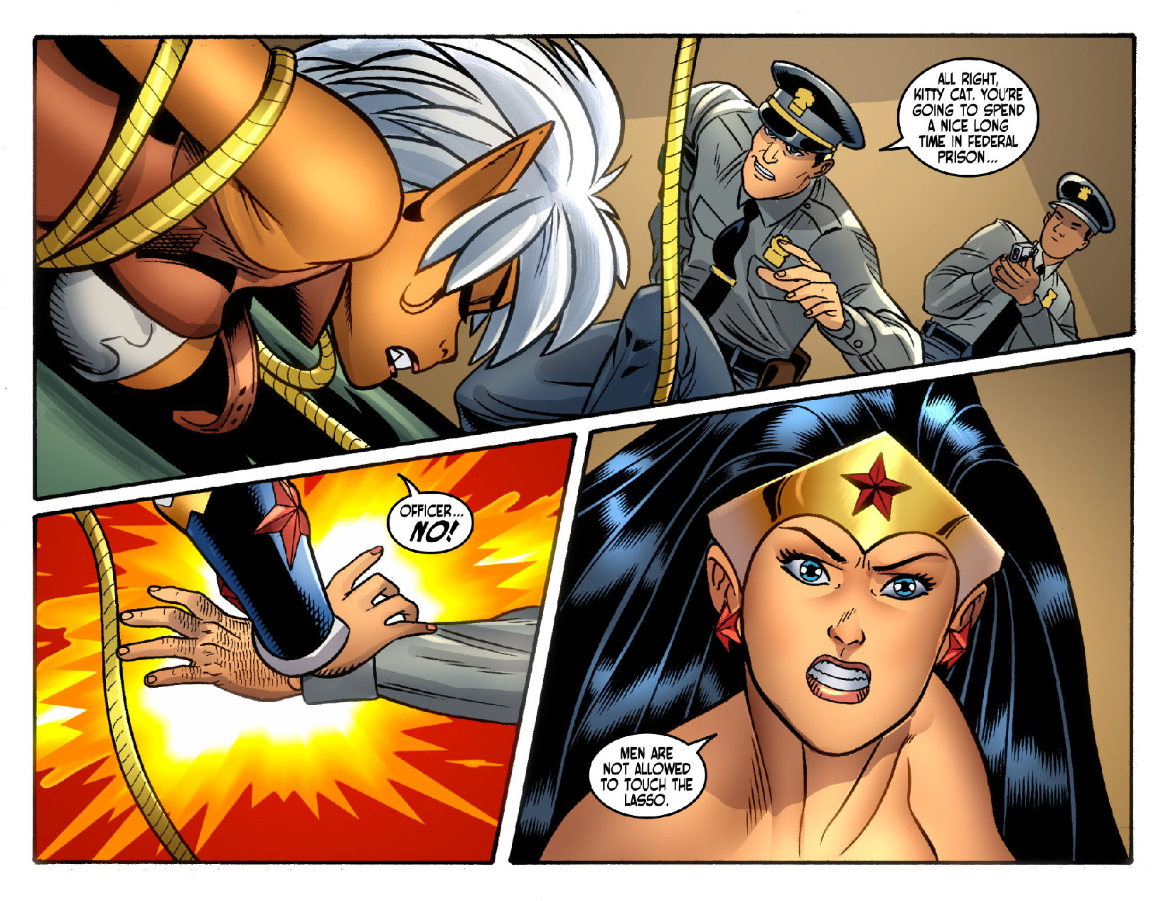 Read online Ame-Comi: Wonder Woman comic -  Issue #3 - 15