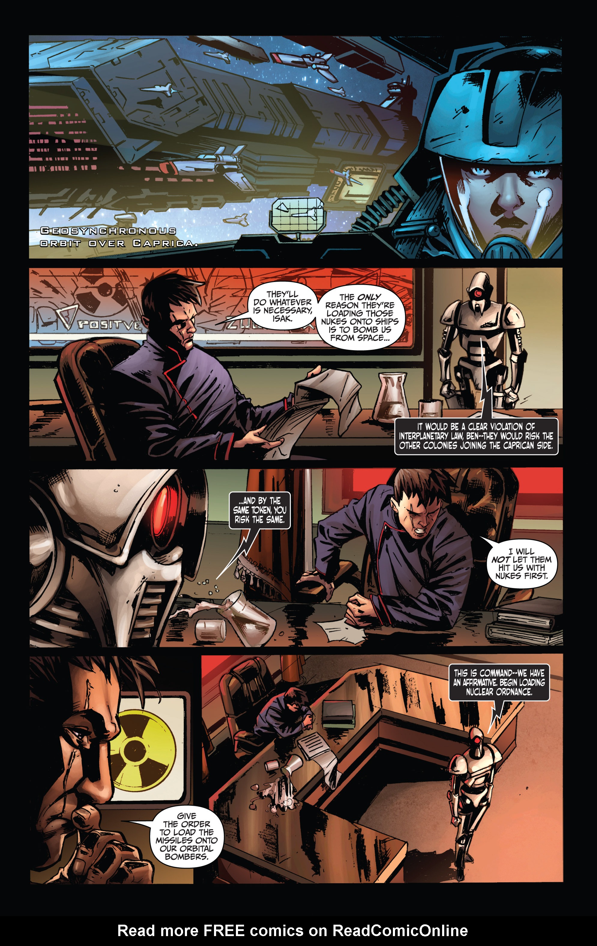 Read online Battlestar Galactica: Cylon War comic -  Issue #3 - 6