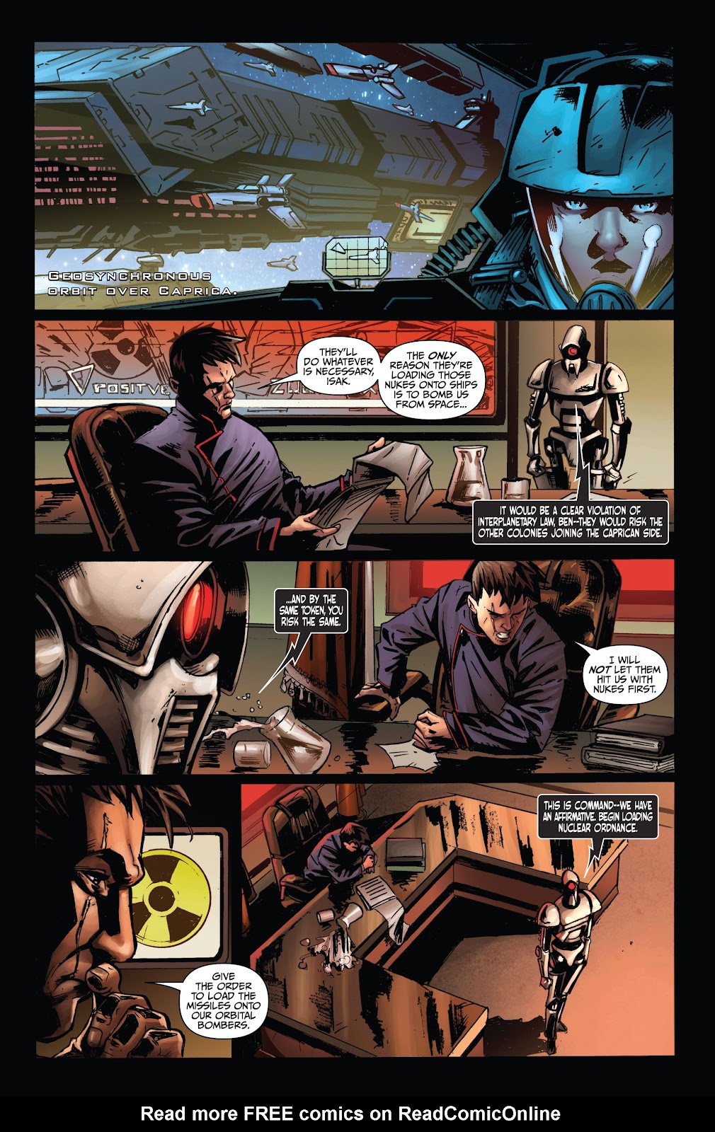 Battlestar Galactica: Cylon War issue 3 - Page 6