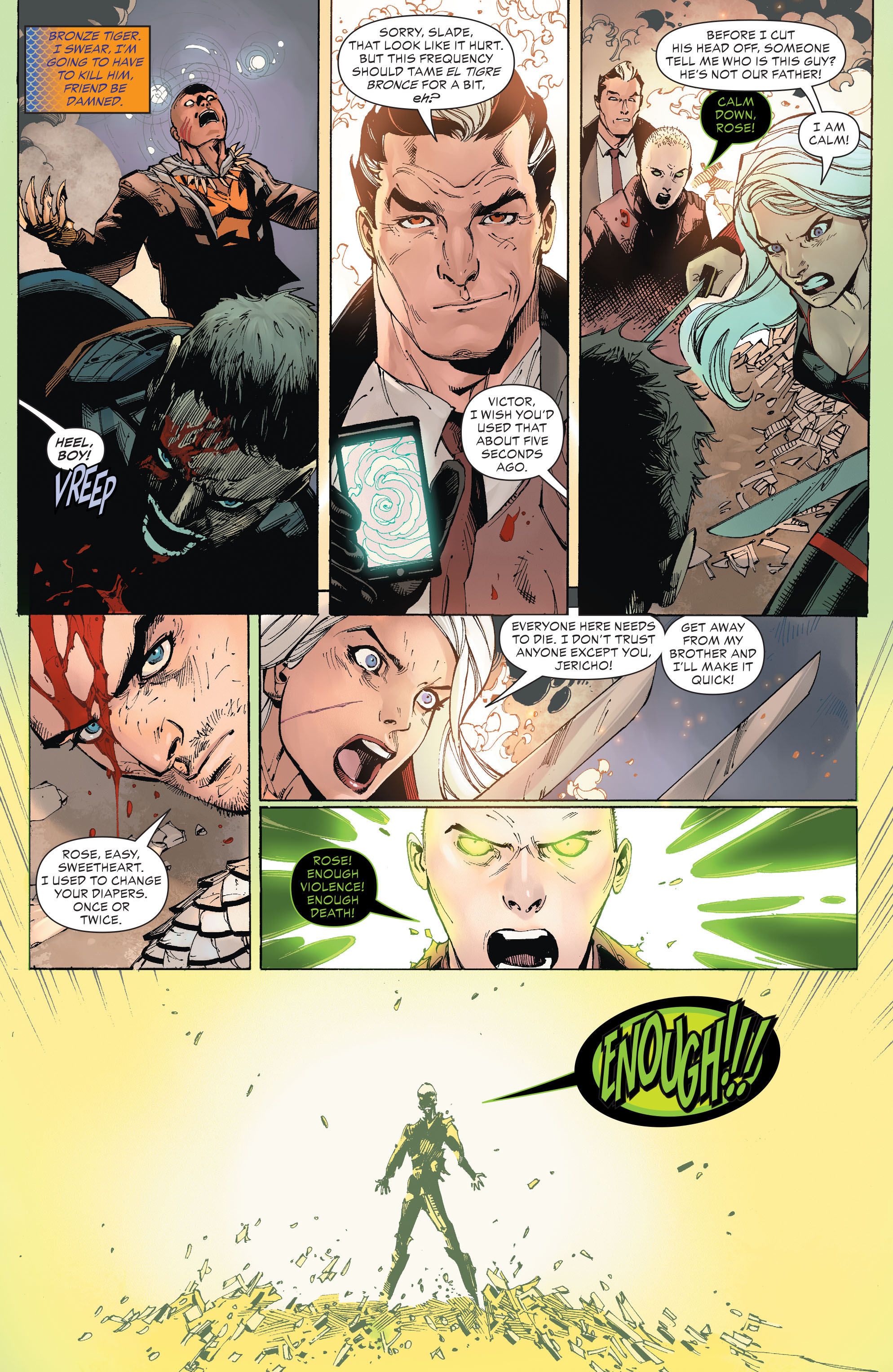 Read online Deathstroke: Gods of War comic -  Issue # TPB - 117