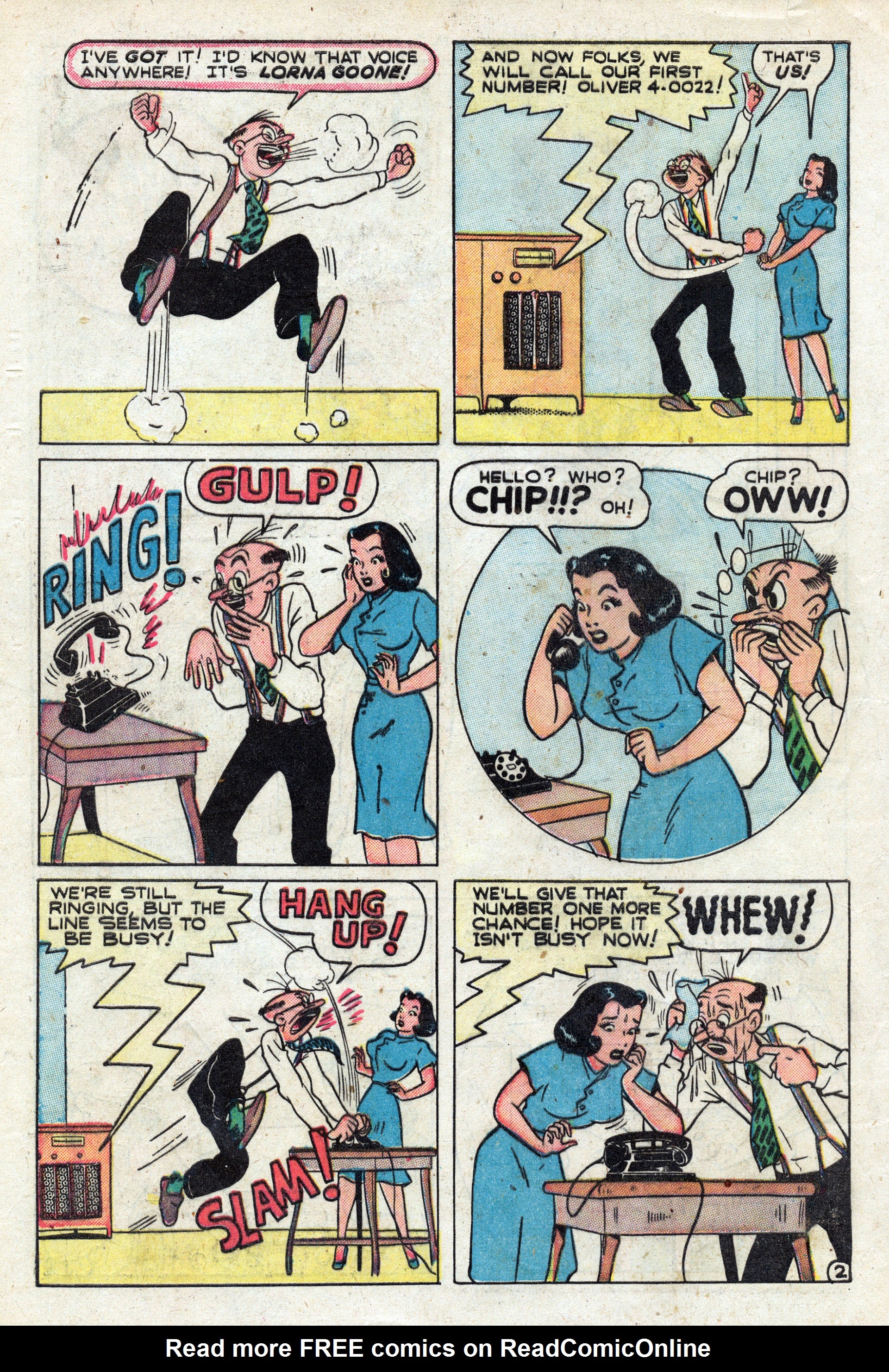Read online Mitzi's Boy Friend comic -  Issue #7 - 4