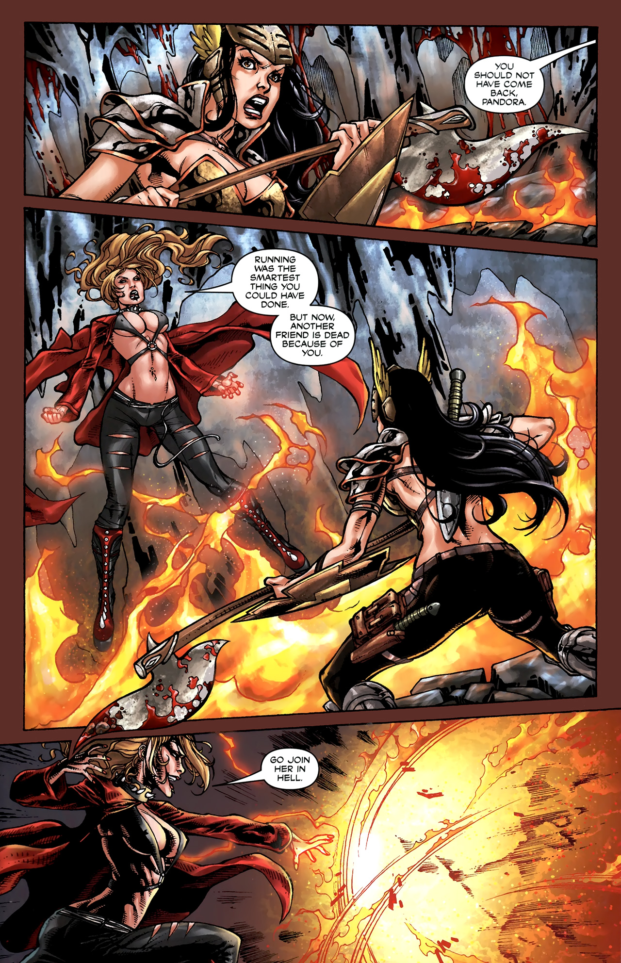 Read online War Goddess comic -  Issue #0 - 5