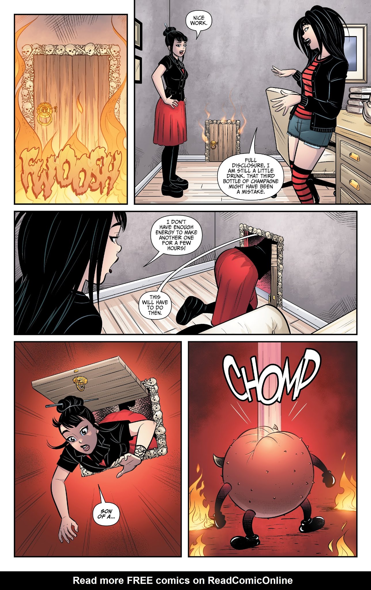 Read online Exorsisters comic -  Issue #1 - 11