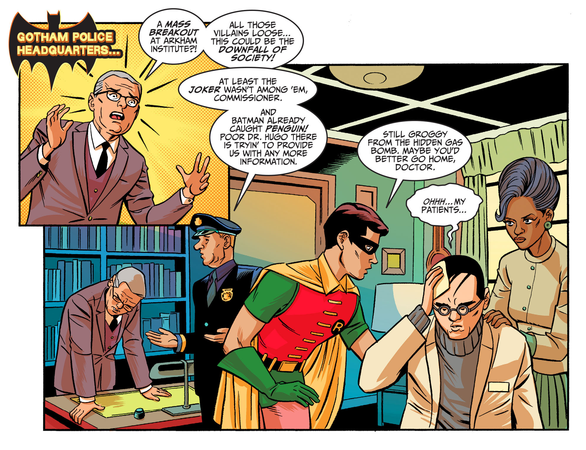 Read online Batman '66 Meets the Man from U.N.C.L.E. comic -  Issue #3 - 4