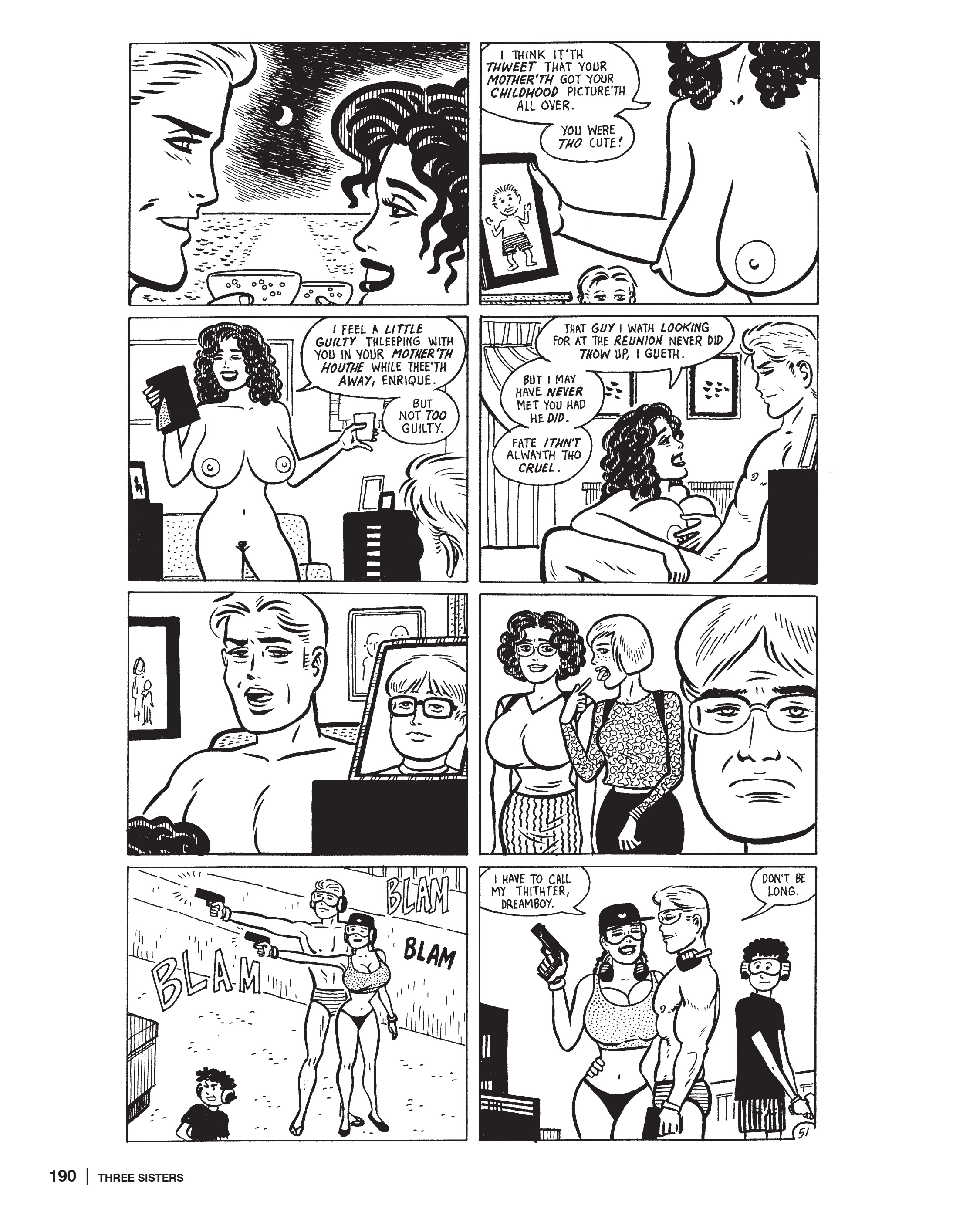 Read online Three Sisters: The Love and Rockets Library comic -  Issue # TPB (Part 2) - 90