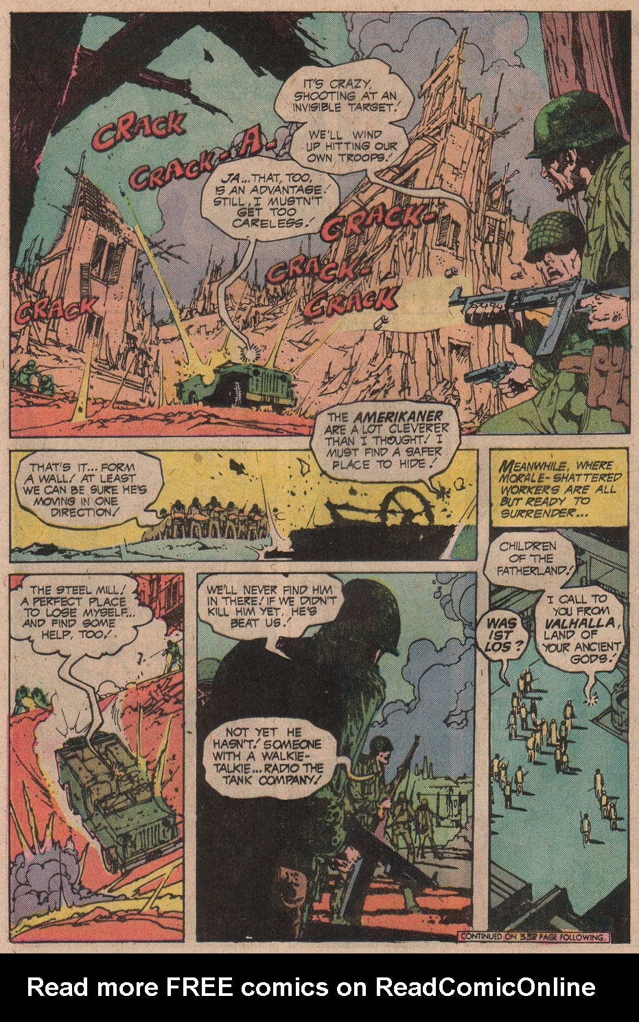 Read online Weird War Tales (1971) comic -  Issue #25 - 27