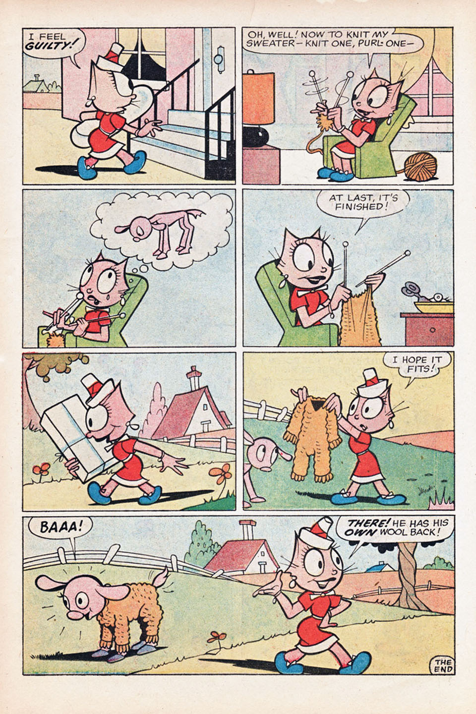 Read online Felix the Cat (1955) comic -  Issue #84 - 11