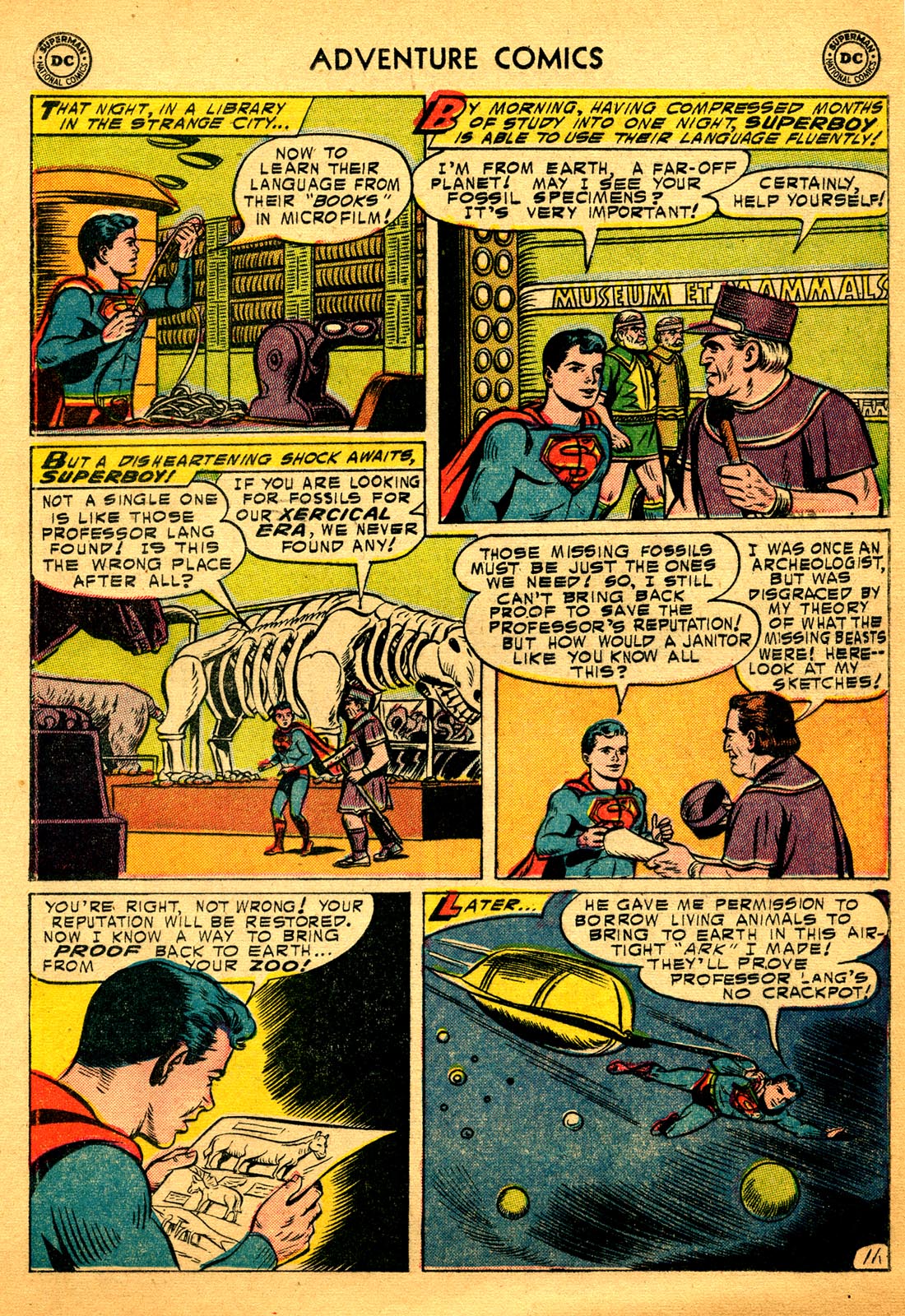 Read online Adventure Comics (1938) comic -  Issue #206 - 13