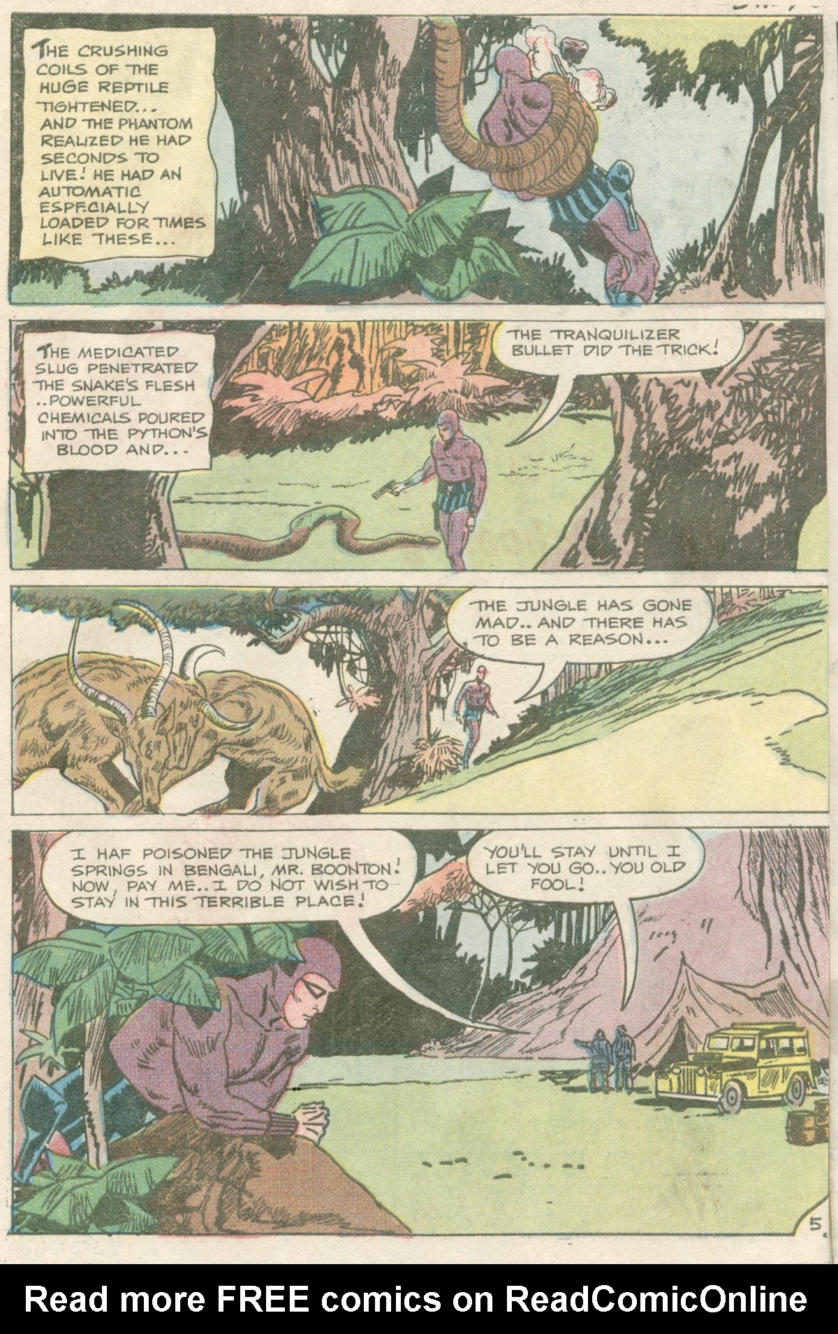 Read online The Phantom (1969) comic -  Issue #56 - 6