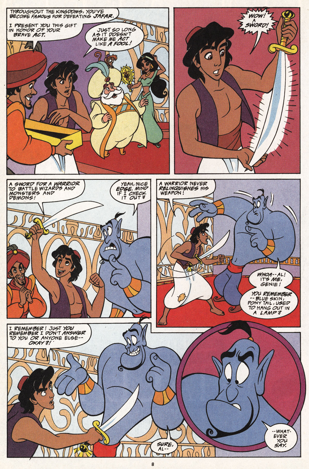 Read online Disney's Aladdin comic -  Issue #3 - 10