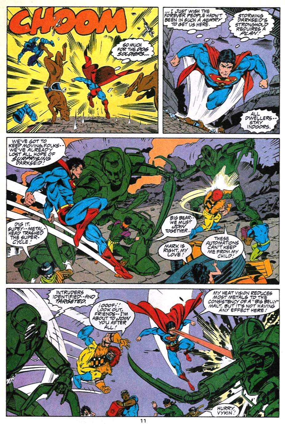 Read online Adventures of Superman (1987) comic -  Issue #495 - 12