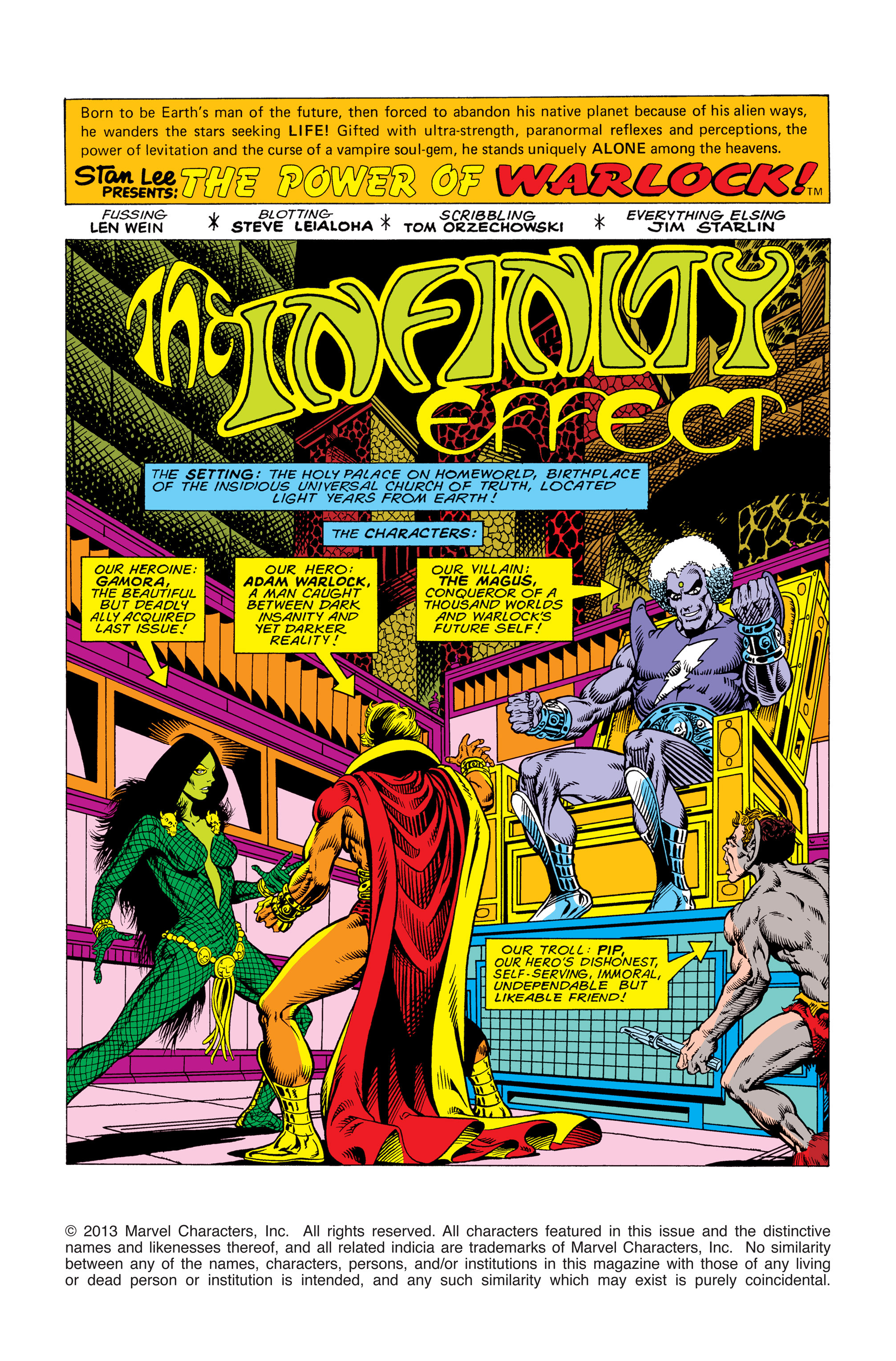 Read online Warlock (1972) comic -  Issue #9 - 2