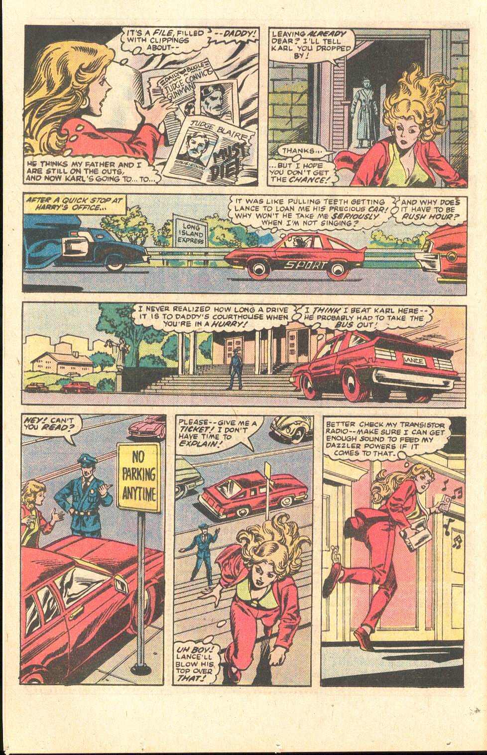 Read online Dazzler (1981) comic -  Issue #25 - 17