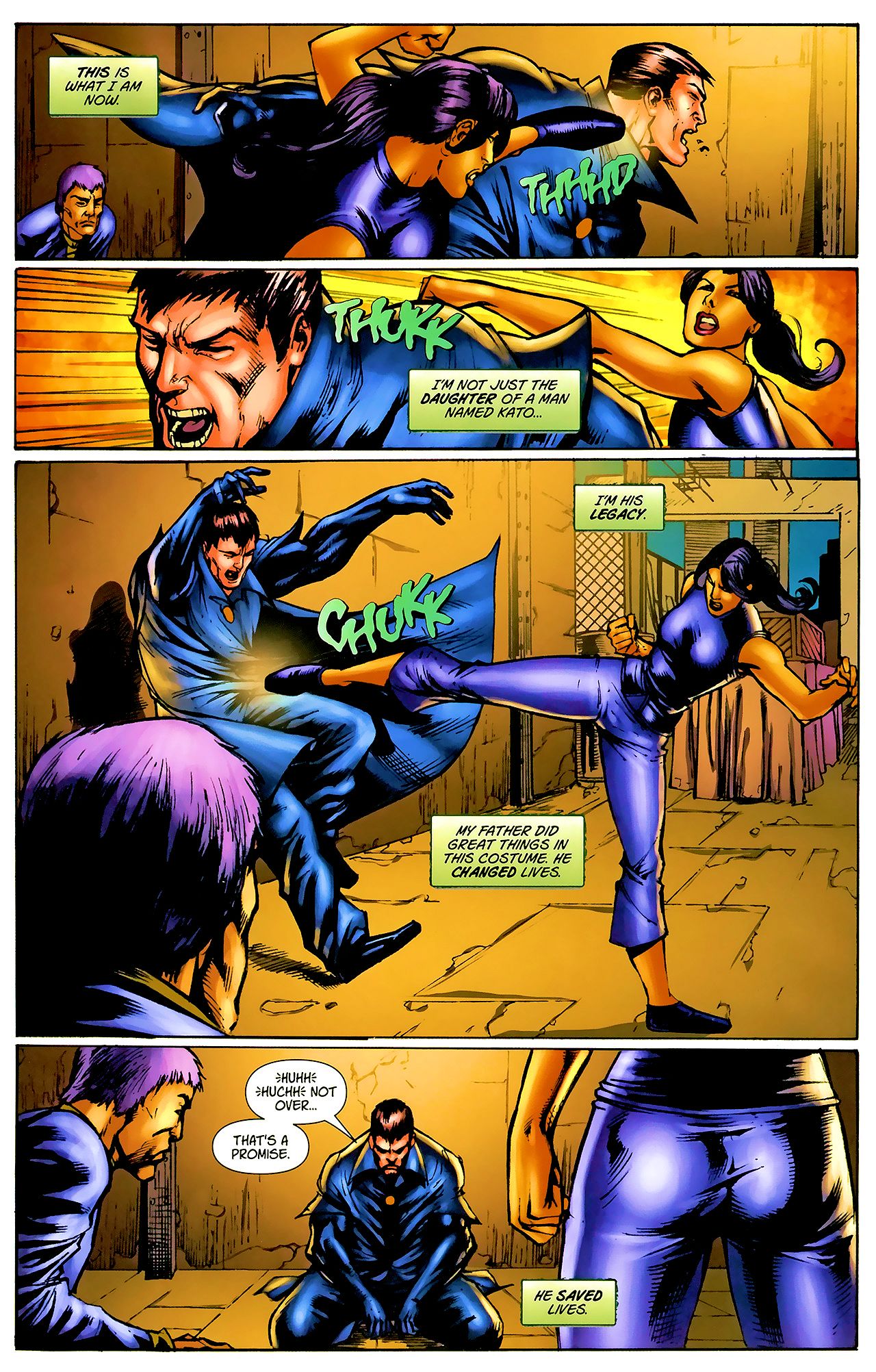 Read online Kato comic -  Issue #5 - 14