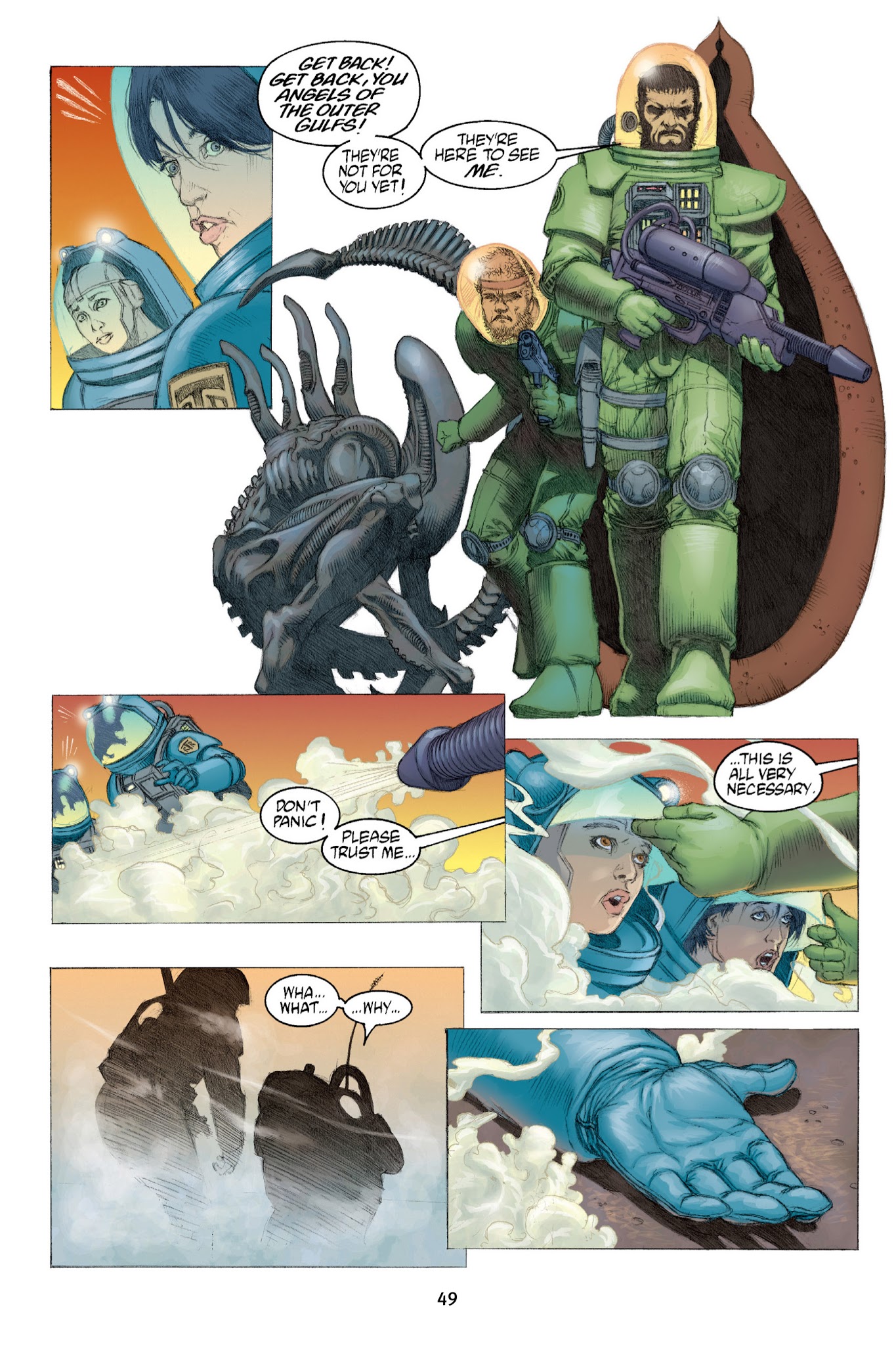 Read online Aliens Omnibus comic -  Issue # TPB 6 - 50