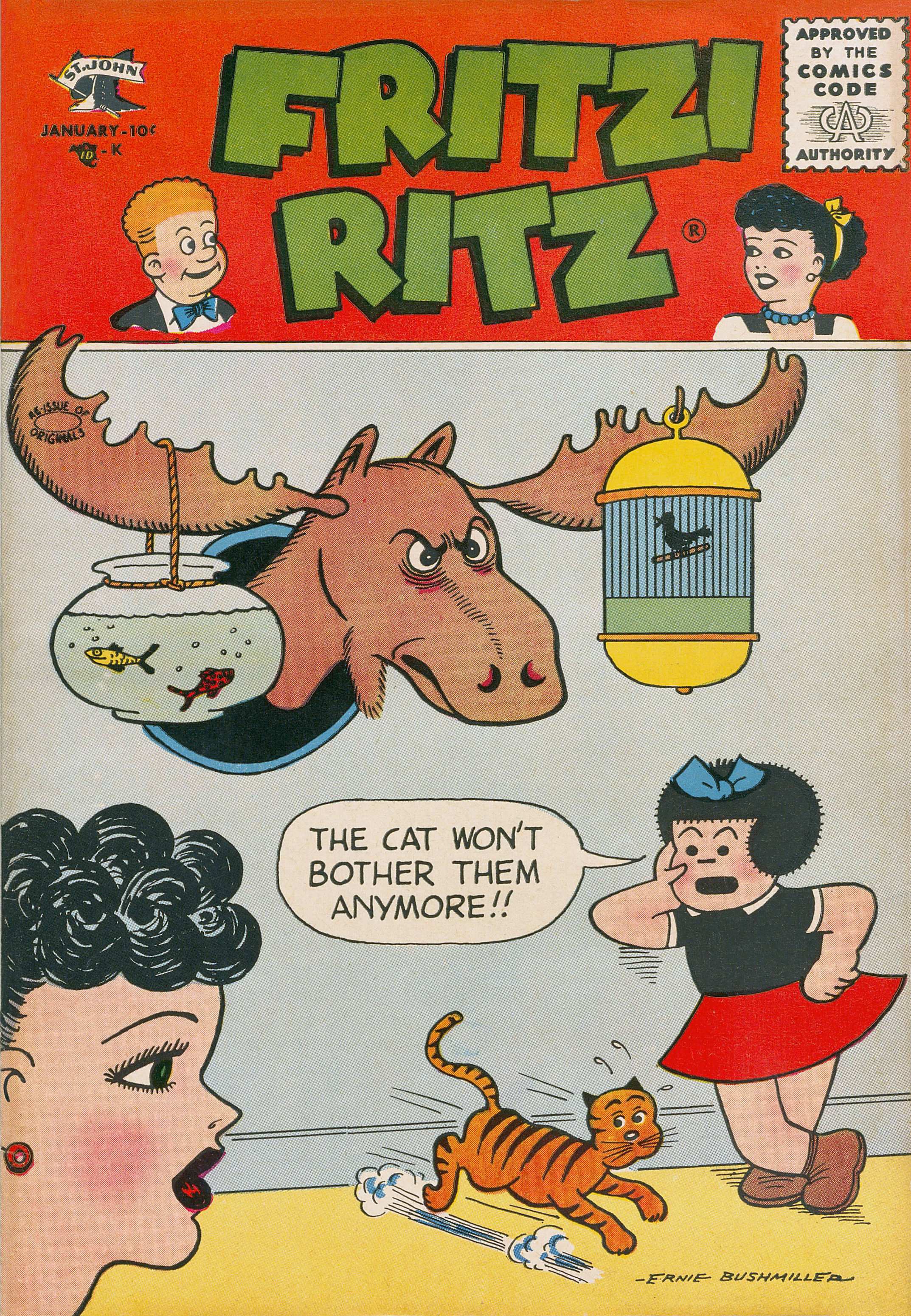 Read online Fritzi Ritz (1953) comic -  Issue #50 - 1