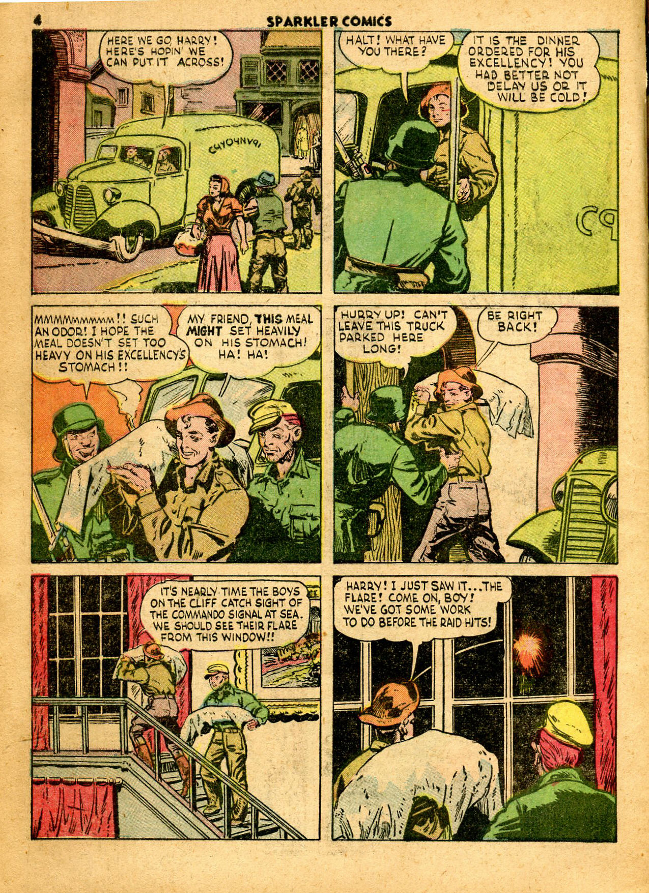 Read online Sparkler Comics comic -  Issue #18 - 6