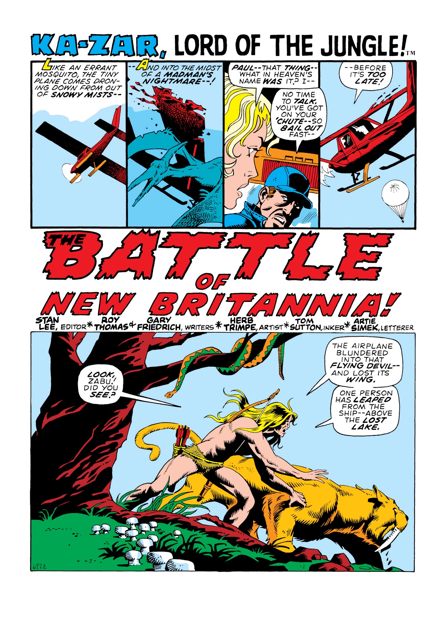 Read online Marvel Masterworks: Ka-Zar comic -  Issue # TPB 1 (Part 2) - 9