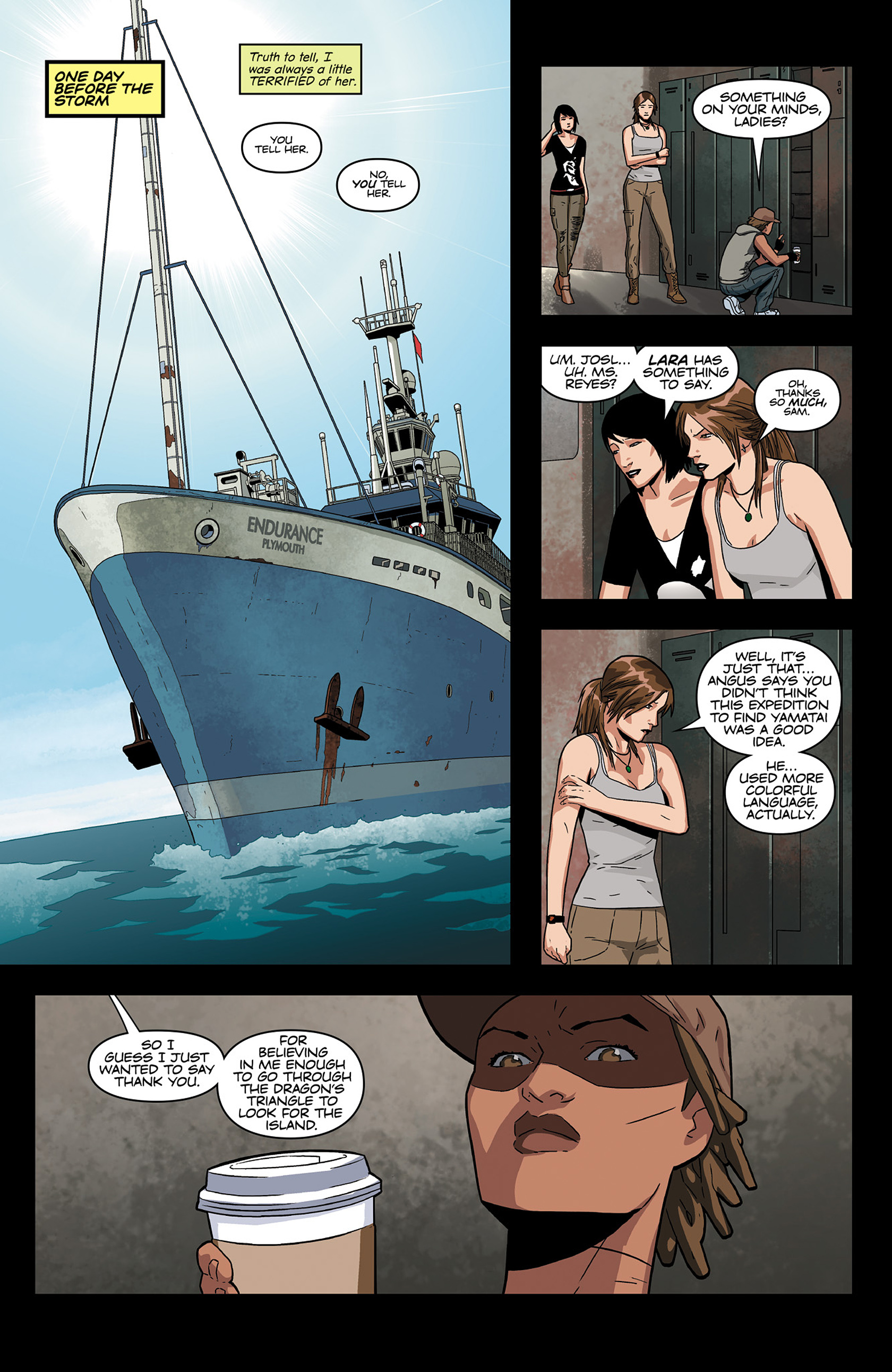Read online Tomb Raider (2014) comic -  Issue #3 - 10