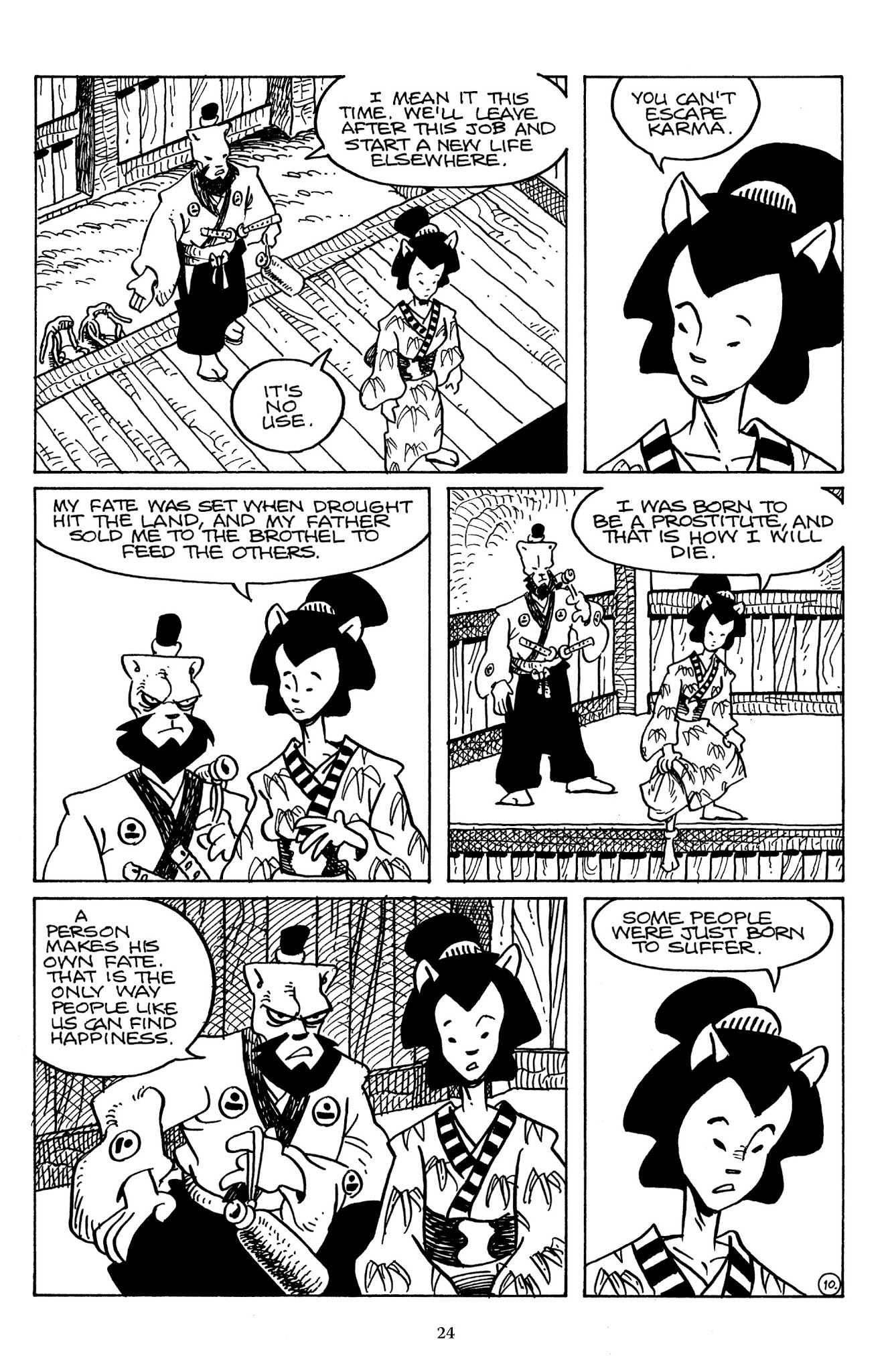 Read online The Usagi Yojimbo Saga comic -  Issue # TPB 6 - 23