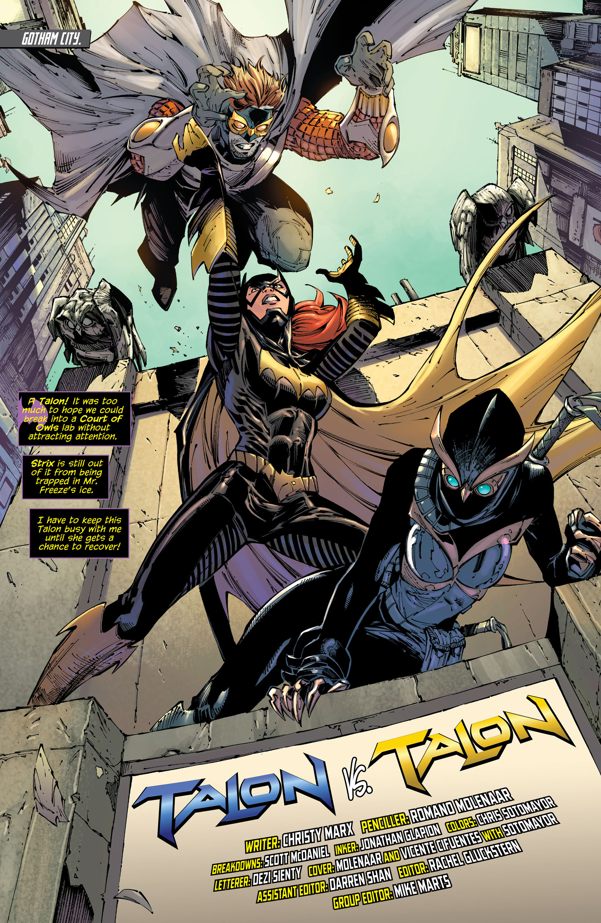 Read online Birds of Prey (2011) comic -  Issue #21 - 2