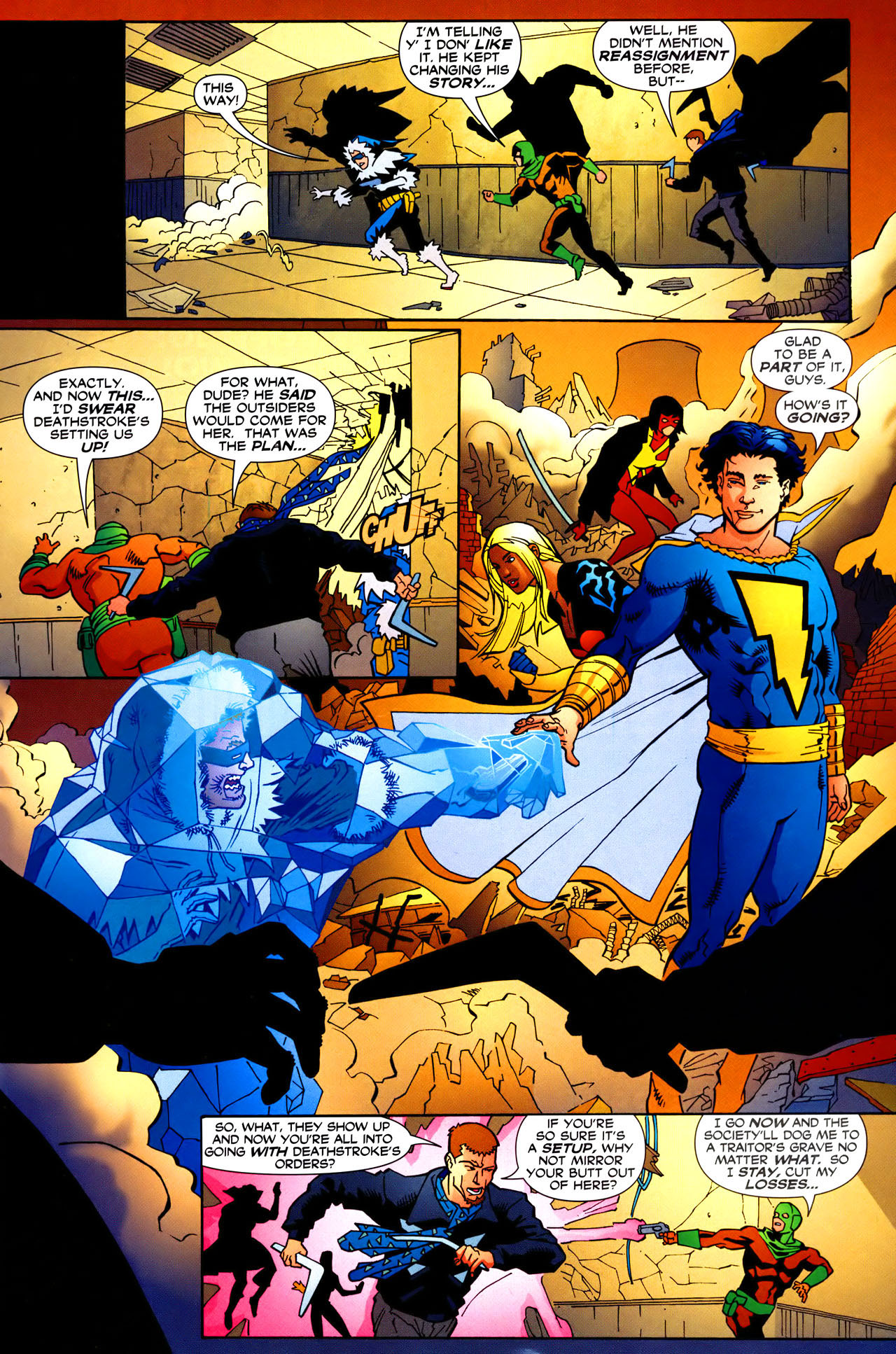 Read online Outsiders (2003) comic -  Issue #33 - 11