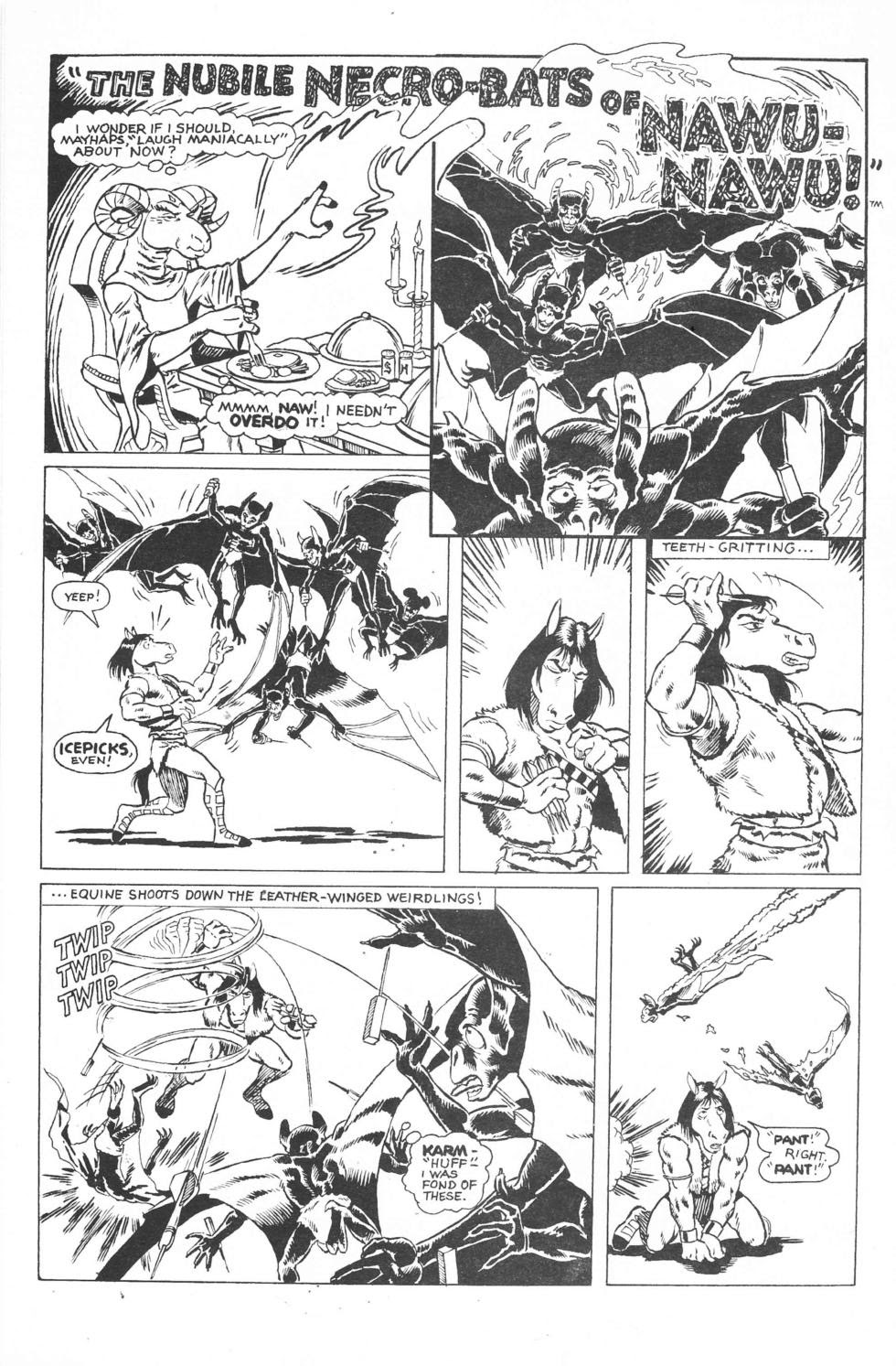 Read online Equine, The Uncivilized comic -  Issue #1 - 23