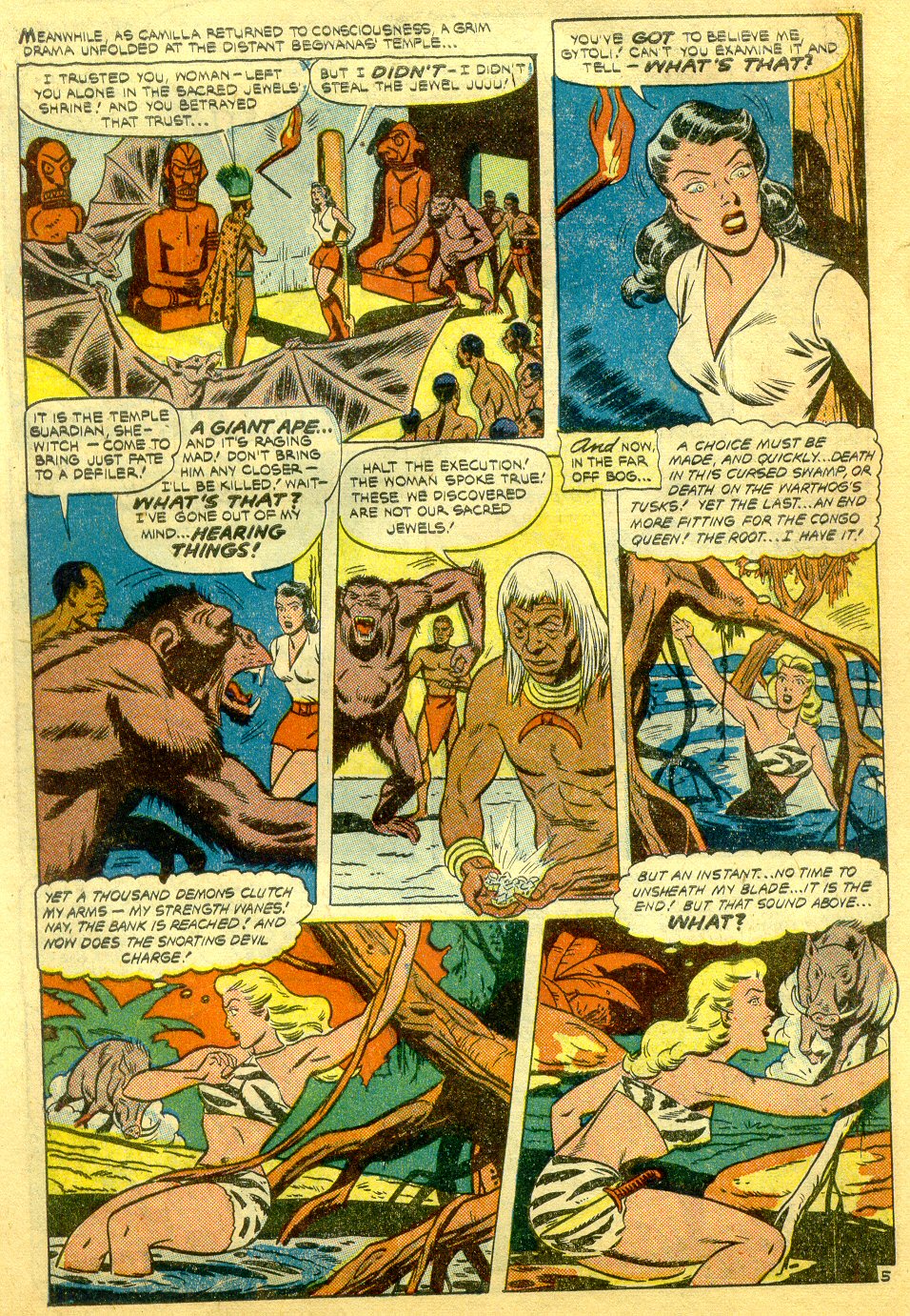 Read online Jungle Comics comic -  Issue #126 - 46