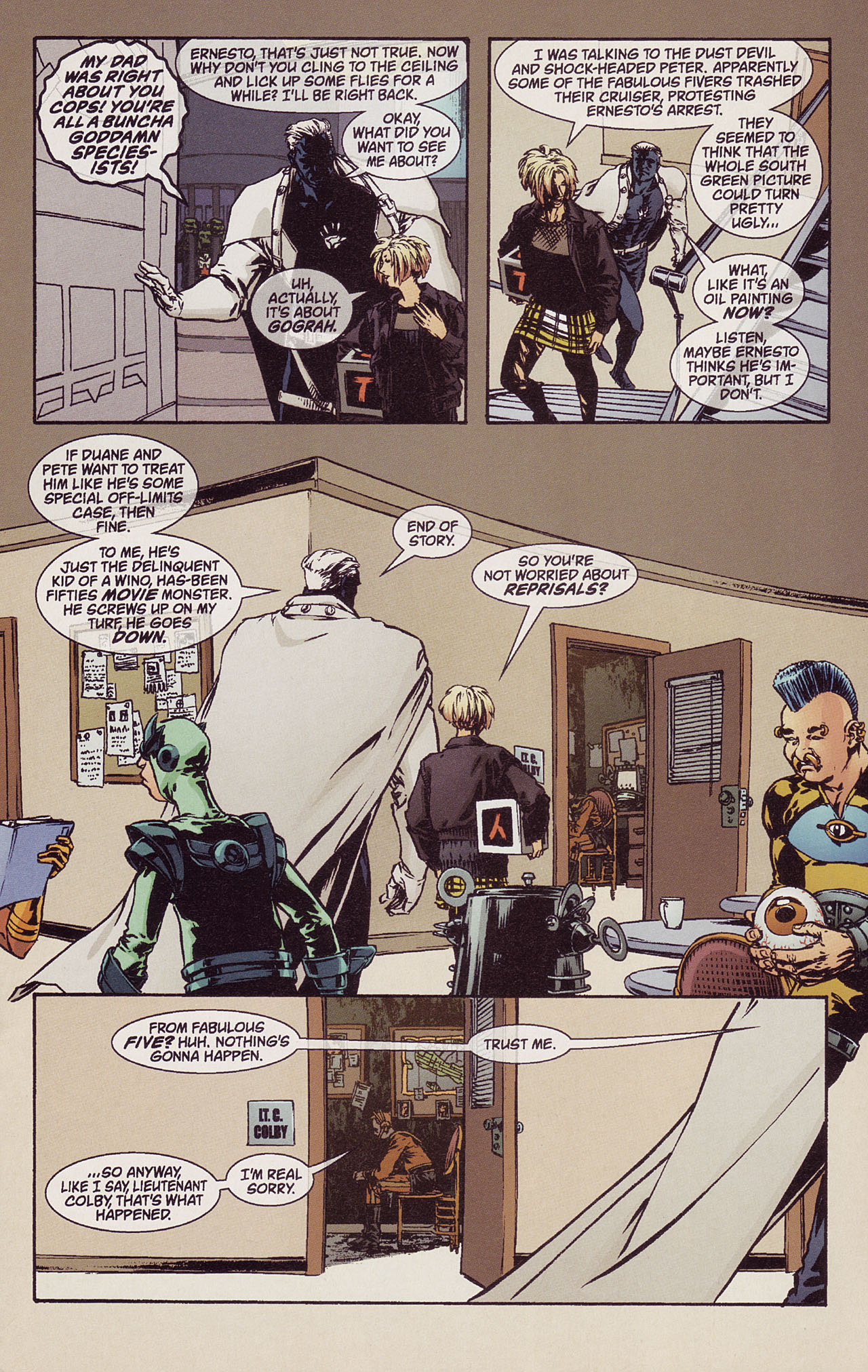 Read online Top 10 comic -  Issue #3 - 17