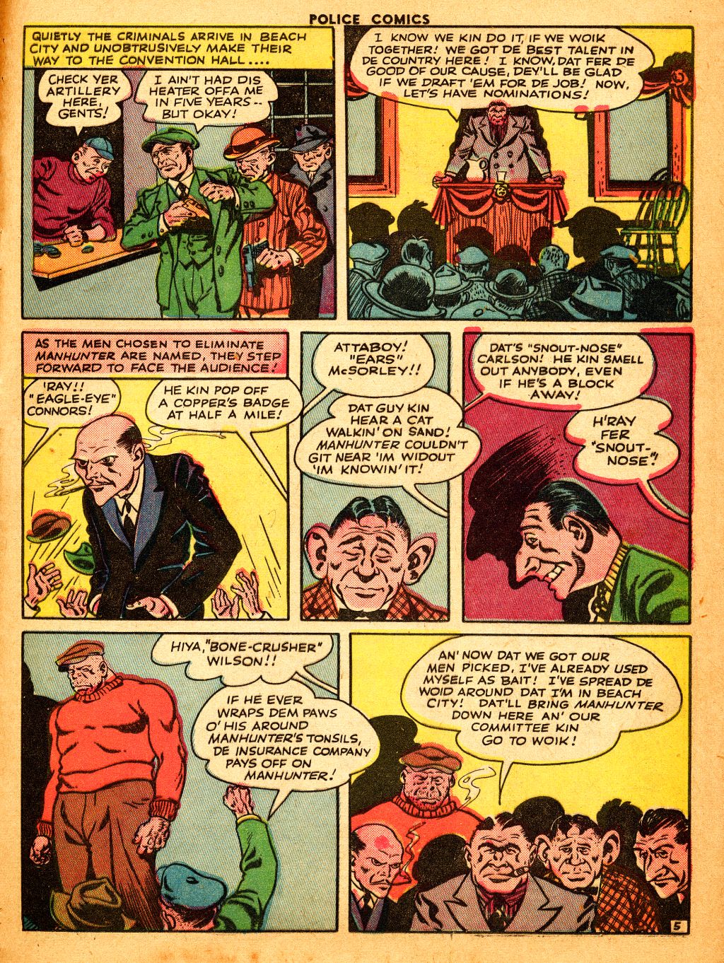 Read online Police Comics comic -  Issue #25 - 53
