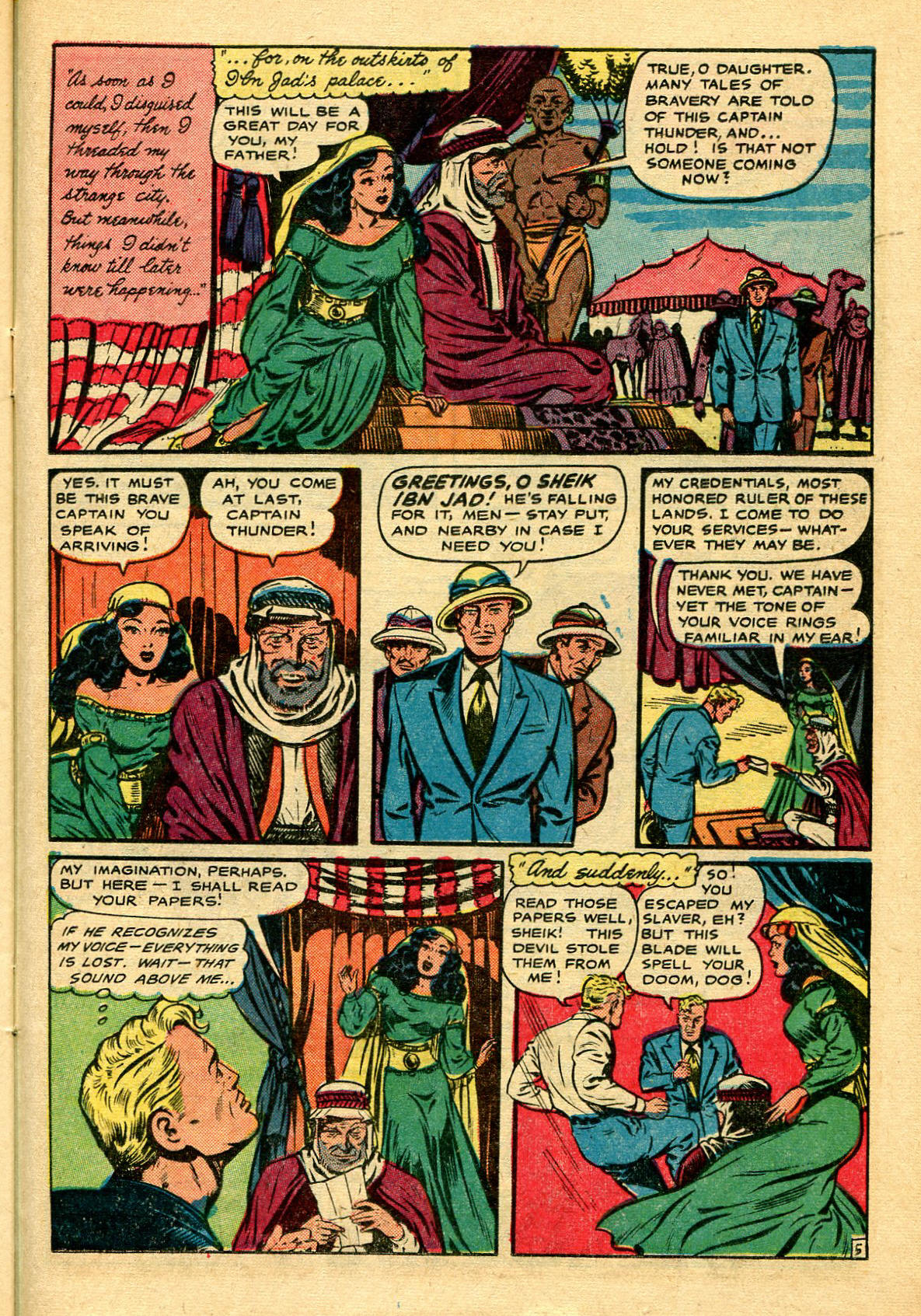 Read online Jungle Comics comic -  Issue #130 - 37