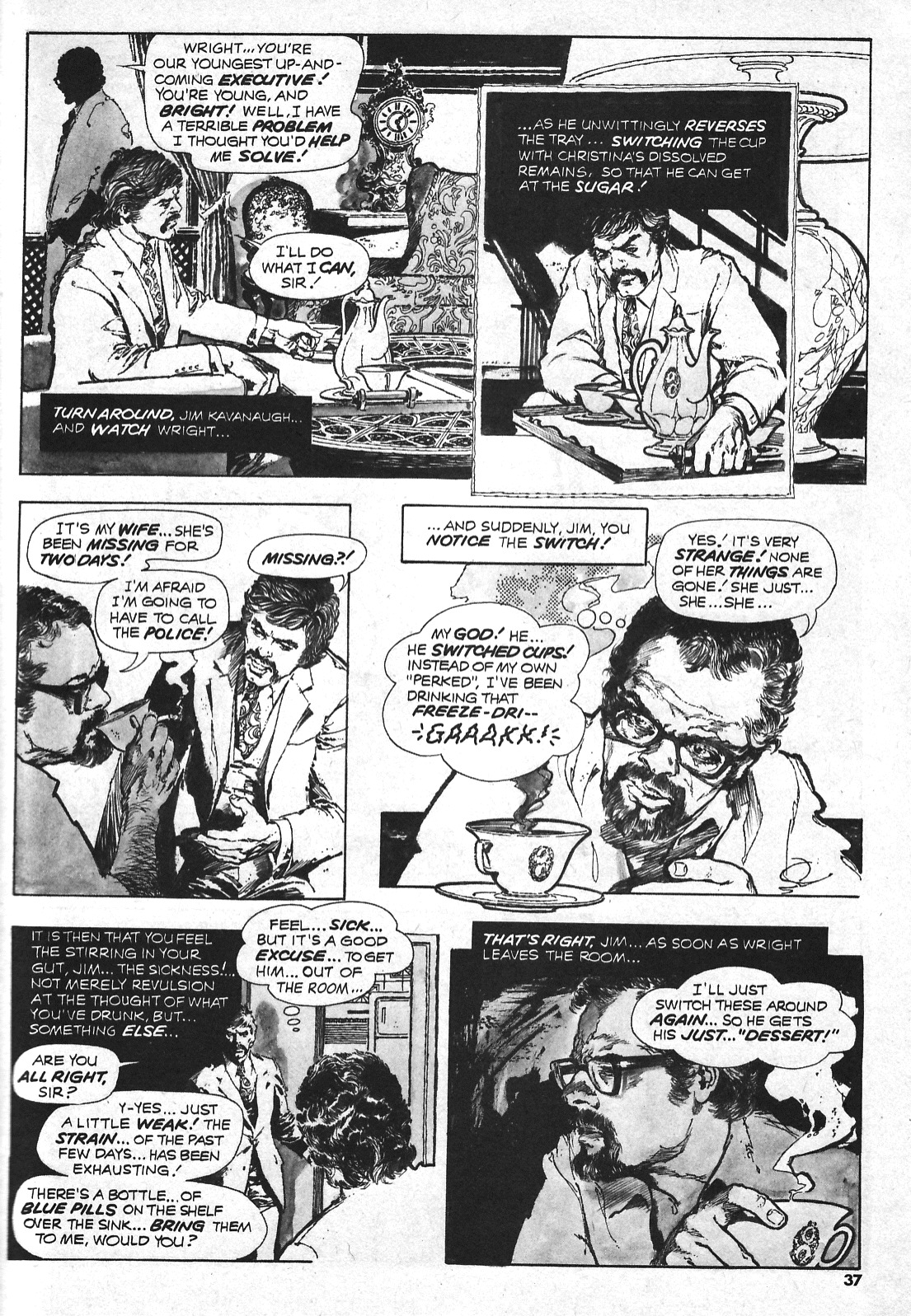 Read online Vampirella (1969) comic -  Issue #36 - 37