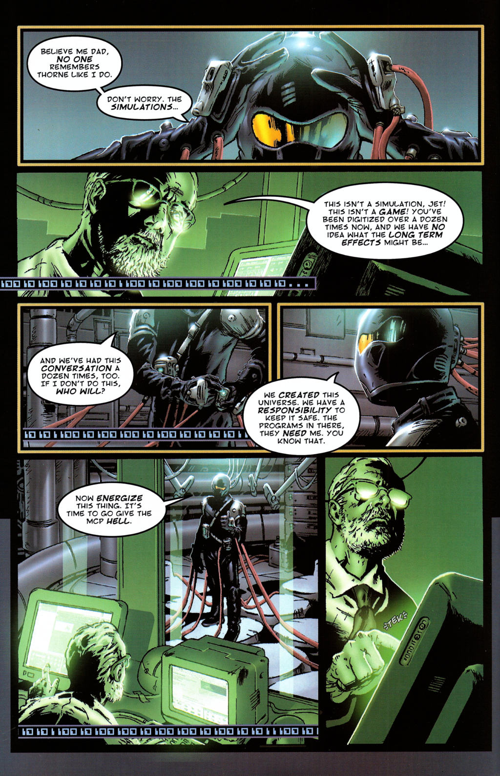 Read online TRON: Ghost in the Machine comic -  Issue #3 - 4