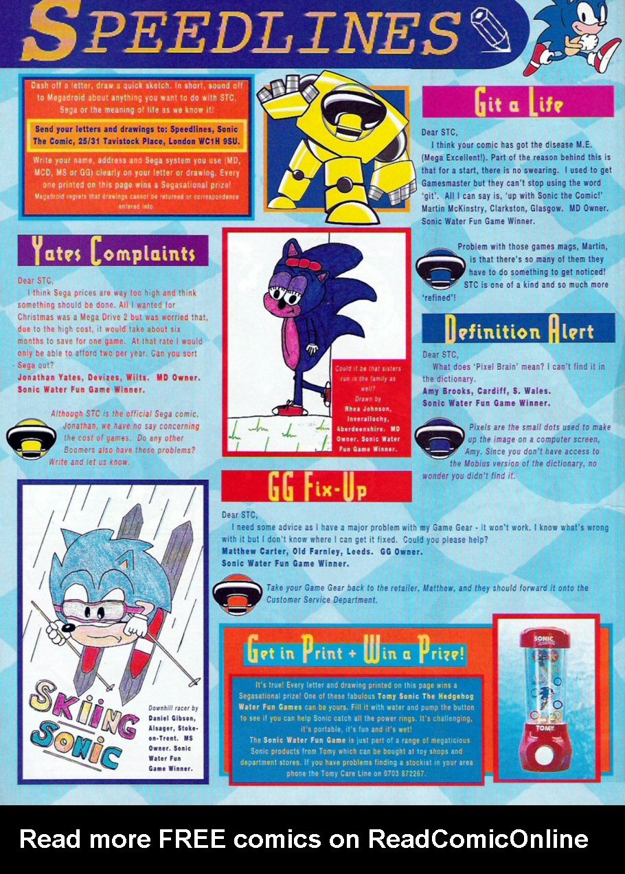 Read online Sonic the Comic comic -  Issue #17 - 30