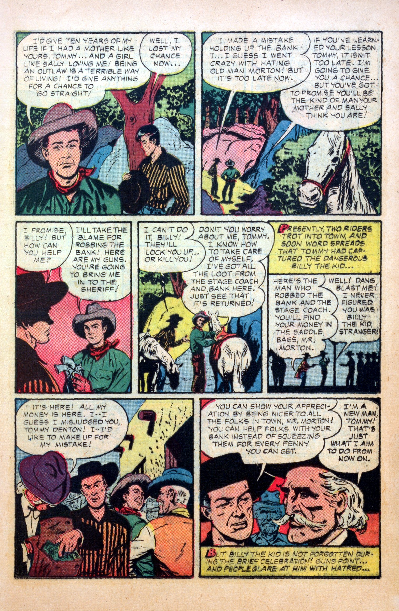 Read online Billy the Kid Adventure Magazine comic -  Issue #2 - 17