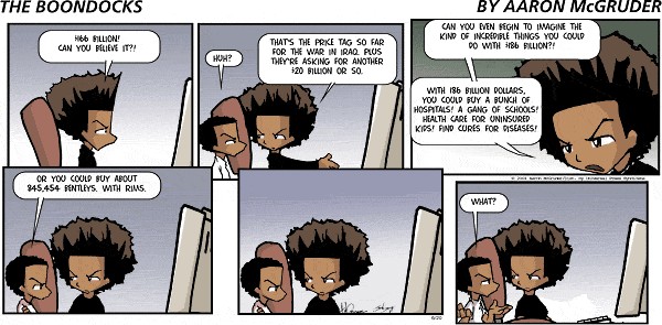 Read online The Boondocks Collection comic -  Issue # Year 2004 - 171
